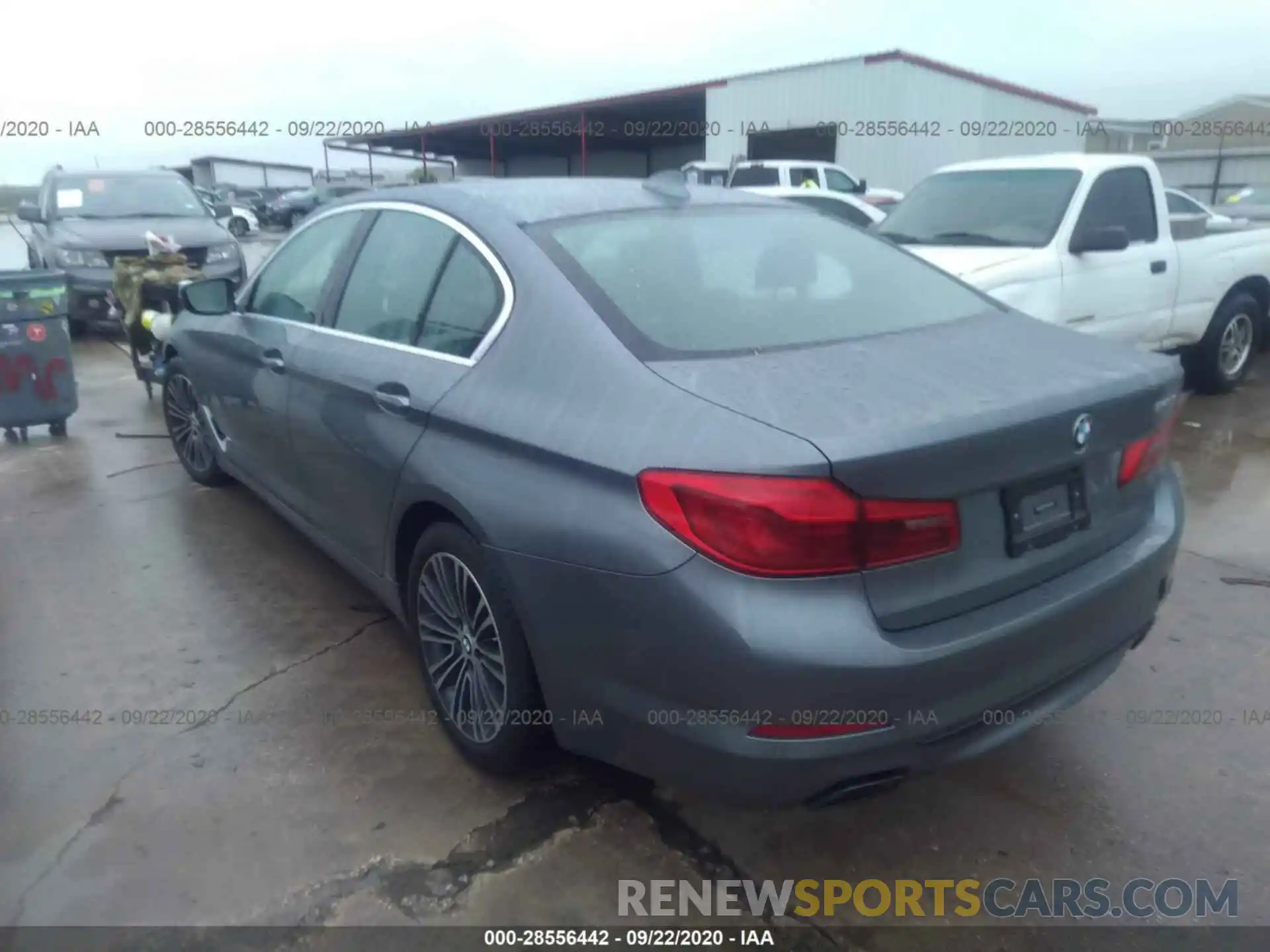 3 Photograph of a damaged car WBAJE5C5XKWW17588 BMW 5 SERIES 2019