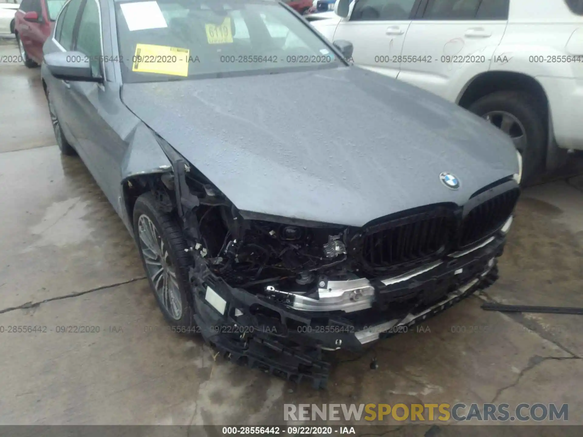 6 Photograph of a damaged car WBAJE5C5XKWW17588 BMW 5 SERIES 2019