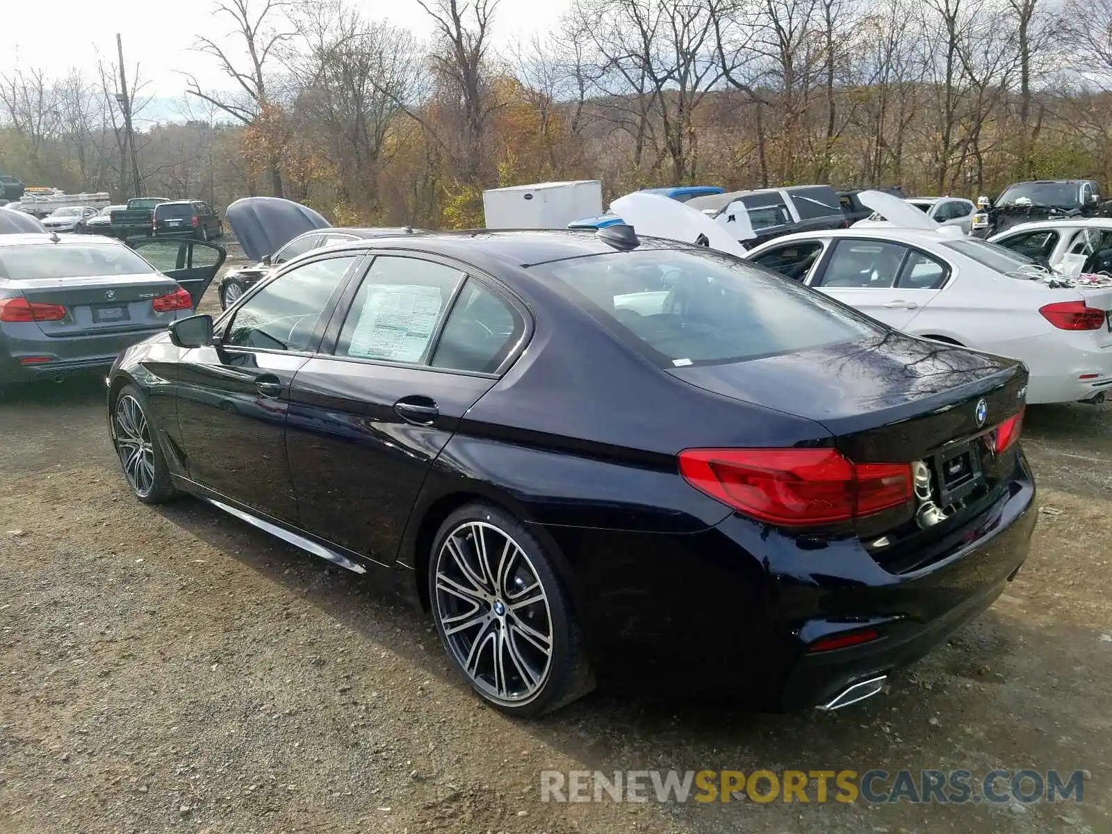 3 Photograph of a damaged car WBAJE5C5XKWW22032 BMW 5 SERIES 2019