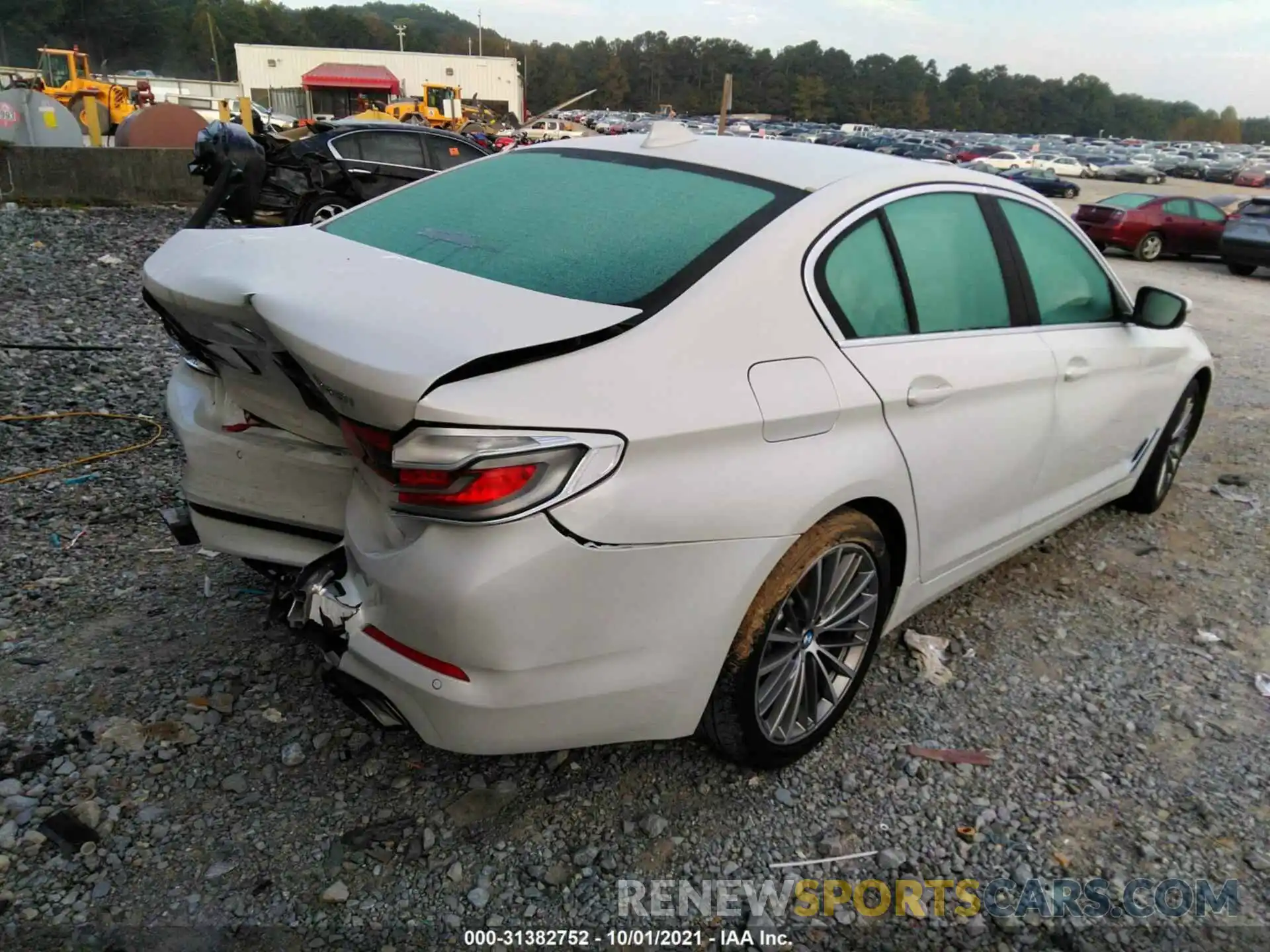 4 Photograph of a damaged car WBAJE5C5XKWW24119 BMW 5 SERIES 2019