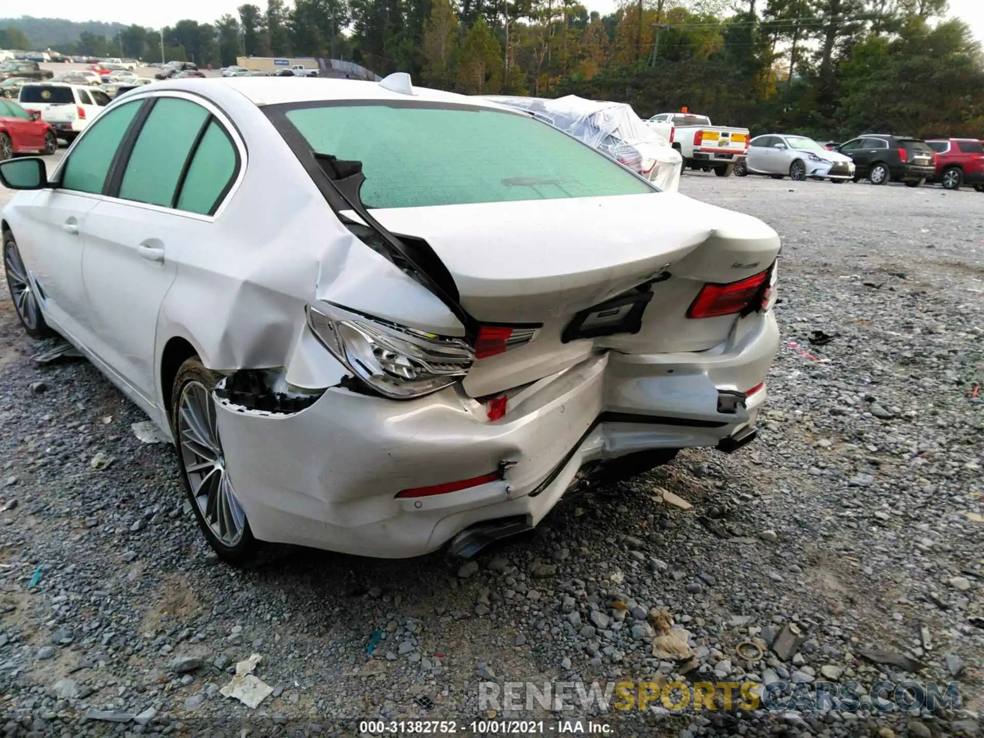 6 Photograph of a damaged car WBAJE5C5XKWW24119 BMW 5 SERIES 2019