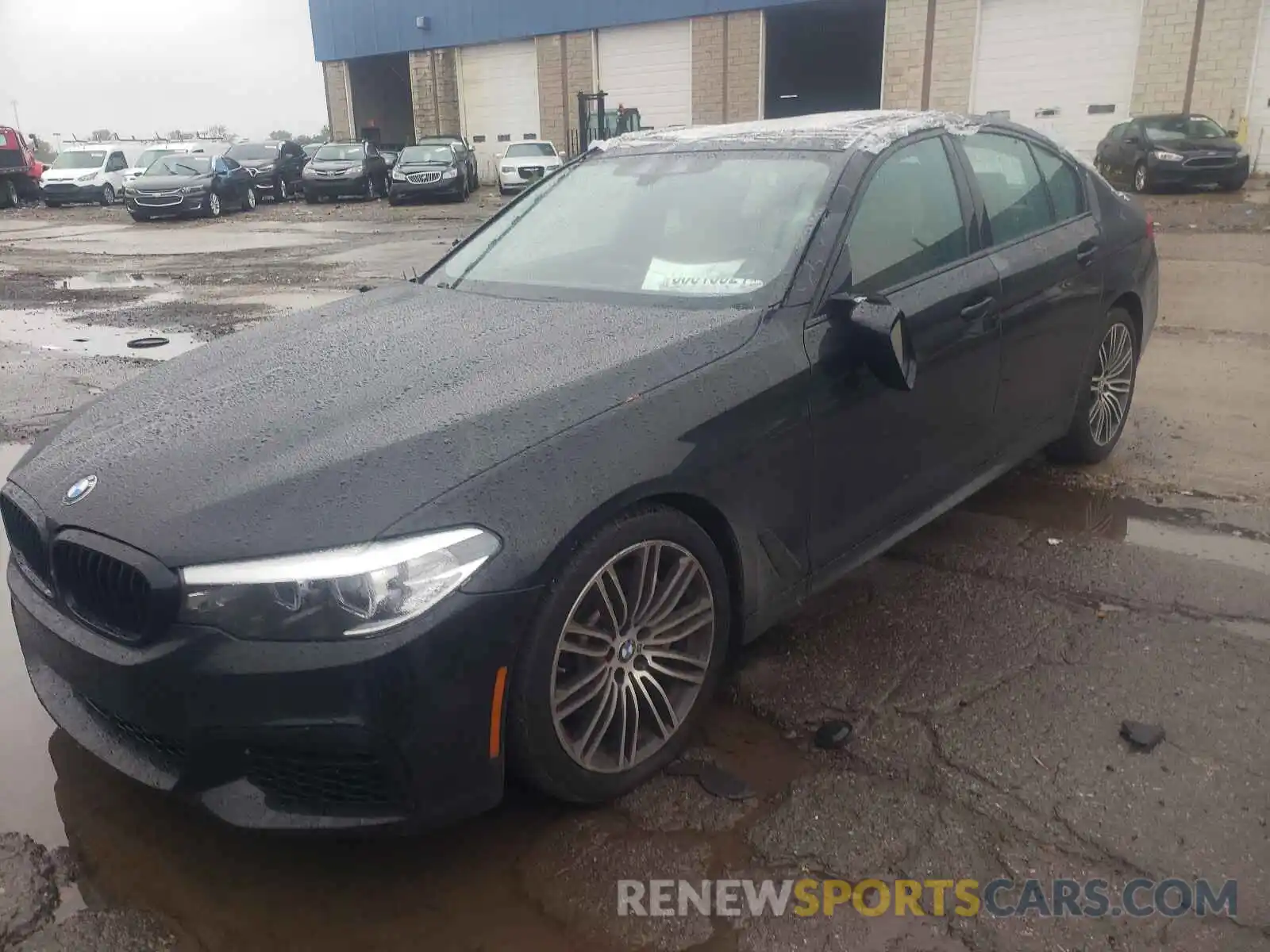 2 Photograph of a damaged car WBAJE7C50KWD55238 BMW 5 SERIES 2019