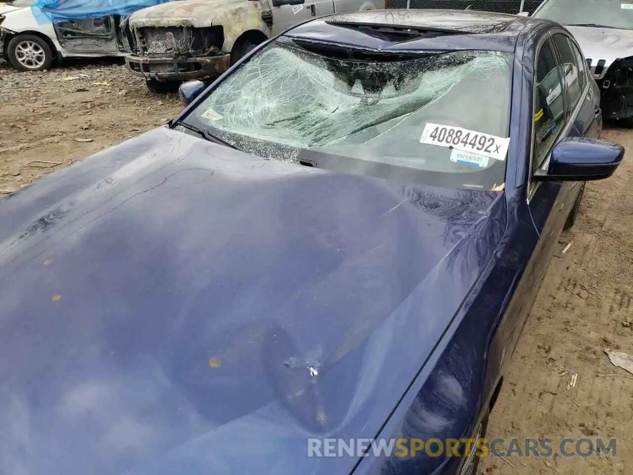 9 Photograph of a damaged car WBAJE7C50KWW14372 BMW 5 SERIES 2019