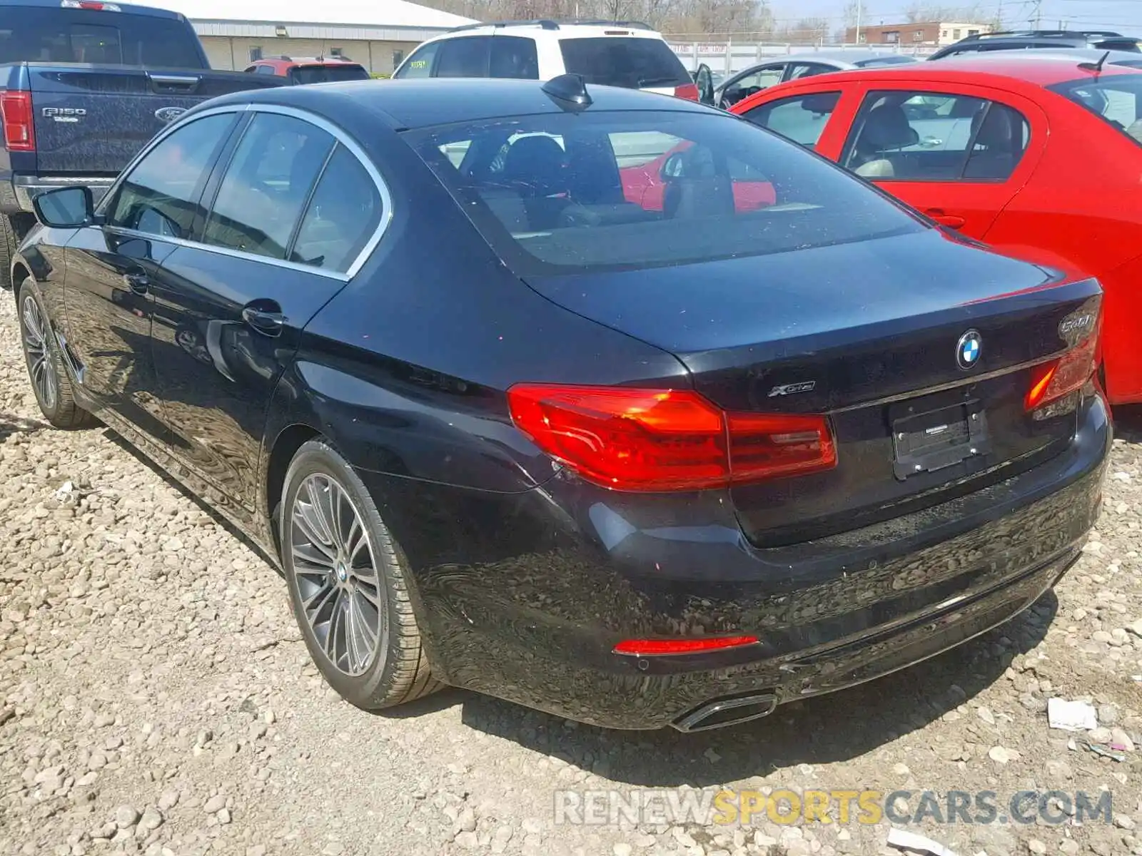 3 Photograph of a damaged car WBAJE7C50KWW24111 BMW 5 SERIES 2019