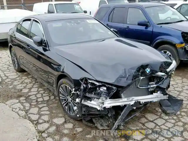 1 Фотография поврежденного автомобиля WBAJE7C51KWD53966 BMW 5 SERIES 2019