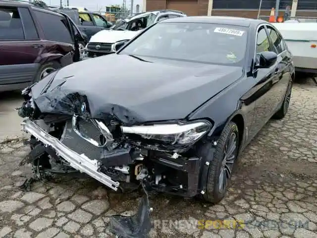 2 Photograph of a damaged car WBAJE7C51KWD53966 BMW 5 SERIES 2019