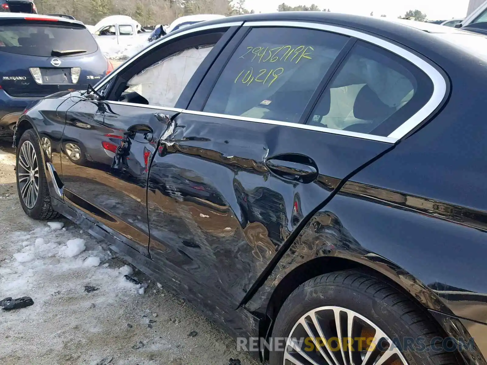9 Фотография поврежденного автомобиля WBAJE7C51KWD55068 BMW 5 SERIES 2019