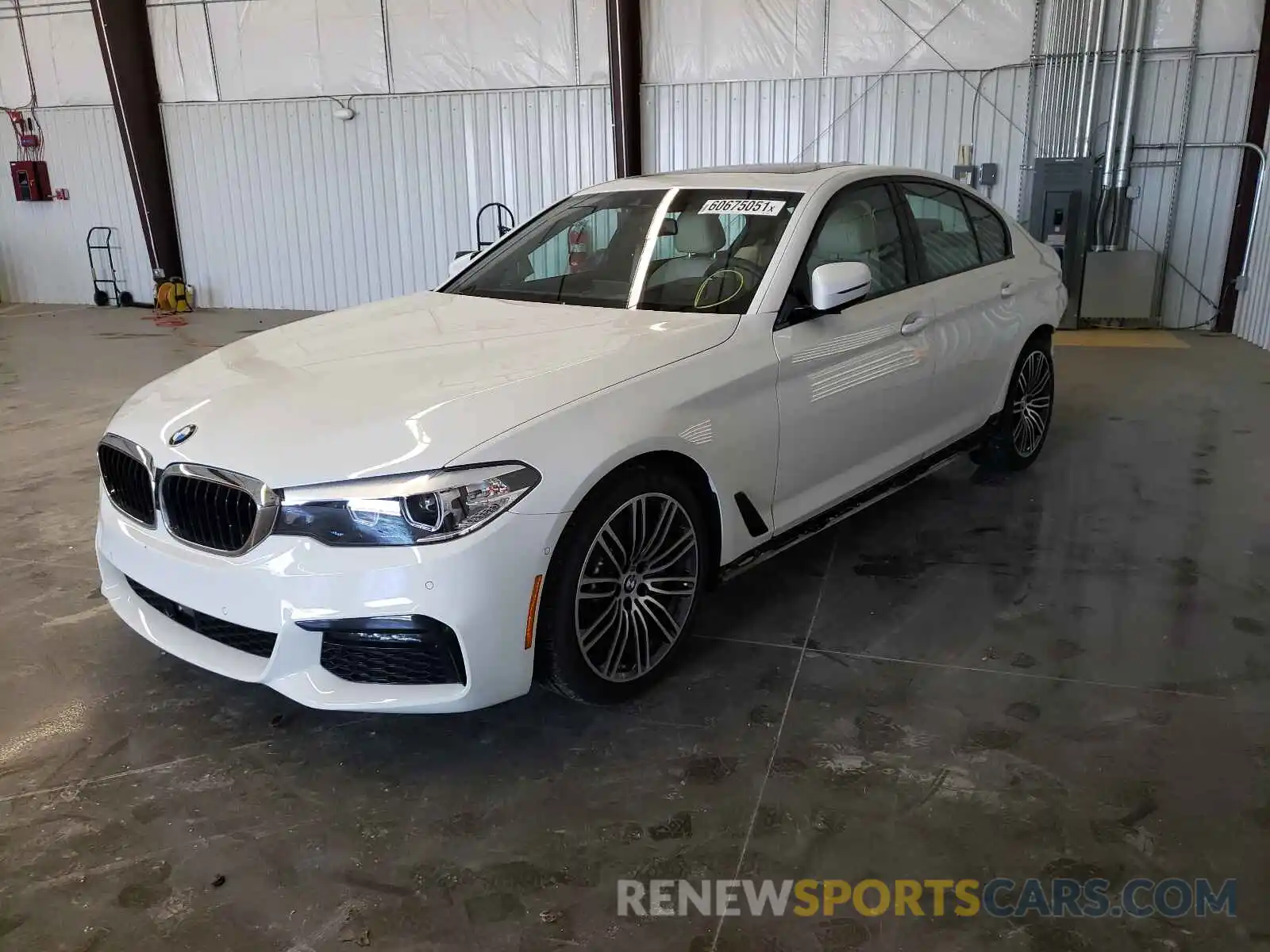 2 Photograph of a damaged car WBAJE7C51KWW10251 BMW 5 SERIES 2019