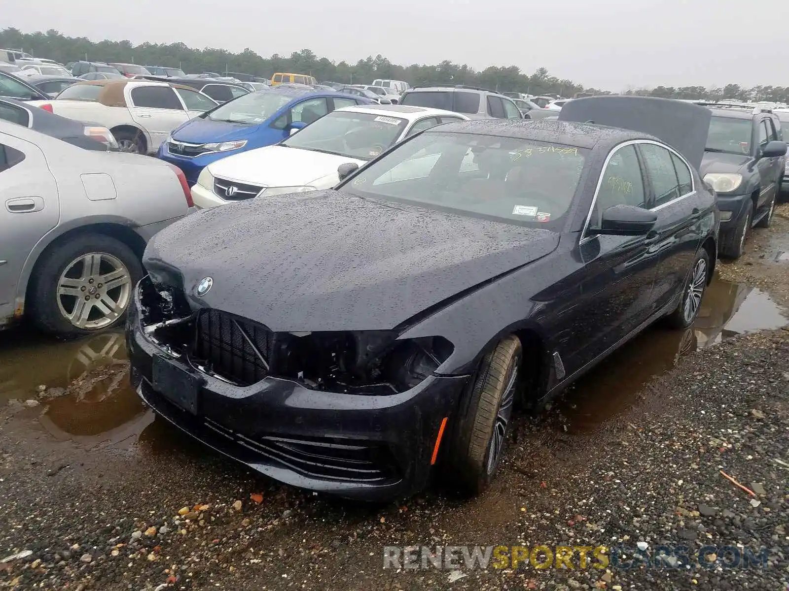 2 Photograph of a damaged car WBAJE7C51KWW19709 BMW 5 SERIES 2019