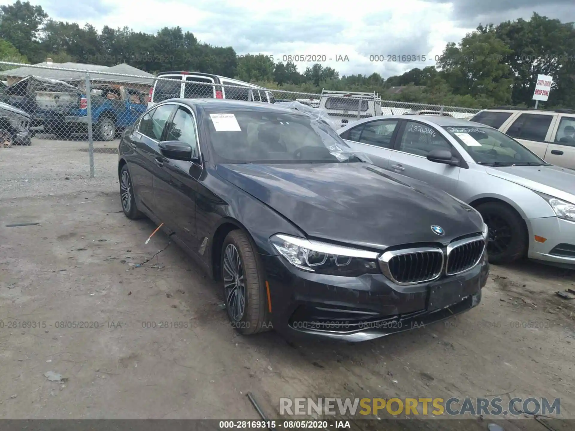 1 Photograph of a damaged car WBAJE7C51KWW22688 BMW 5 SERIES 2019