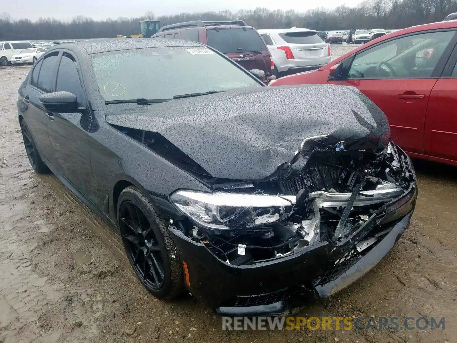 1 Photograph of a damaged car WBAJE7C51KWW29916 BMW 5 SERIES 2019