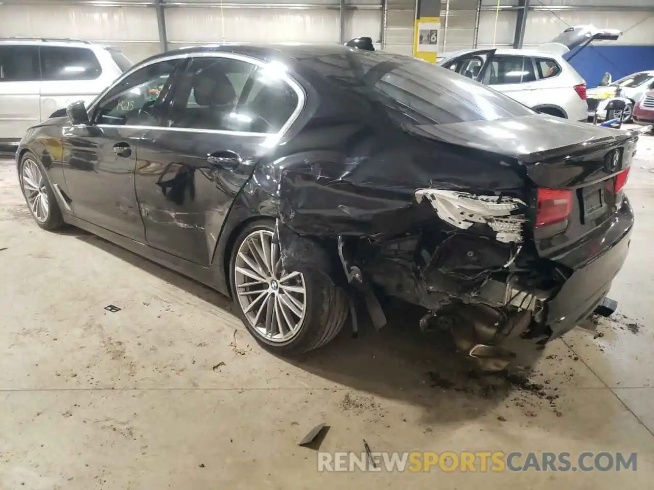 3 Photograph of a damaged car WBAJE7C51KWW34940 BMW 5 SERIES 2019