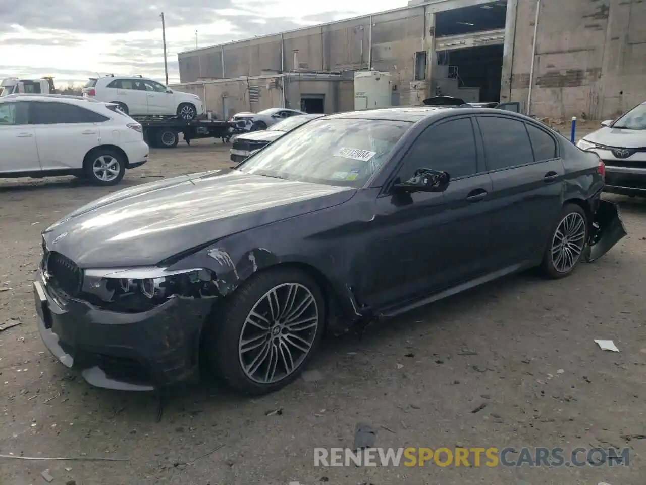 1 Photograph of a damaged car WBAJE7C52KG892717 BMW 5 SERIES 2019