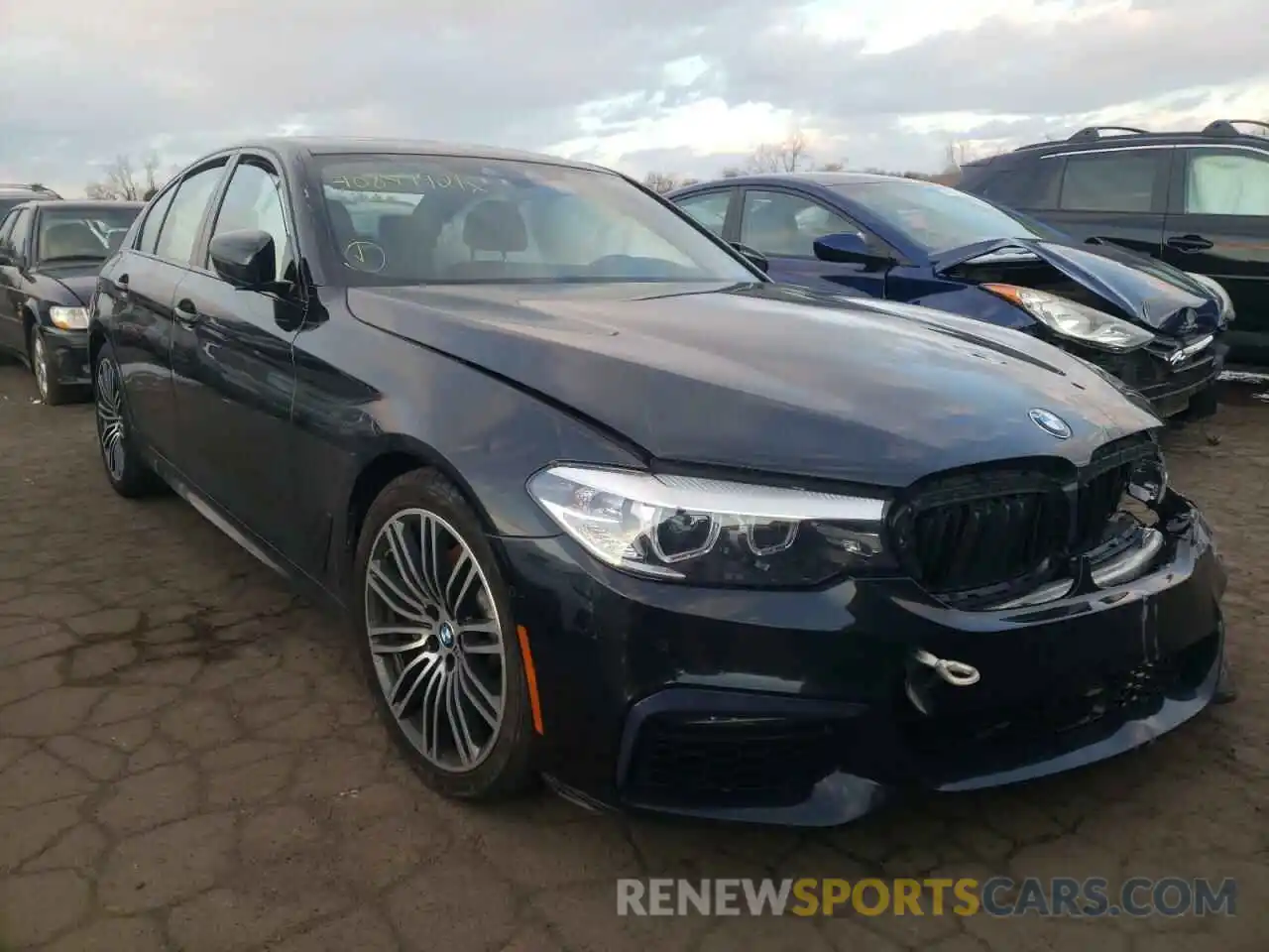 1 Photograph of a damaged car WBAJE7C52KG892720 BMW 5 SERIES 2019