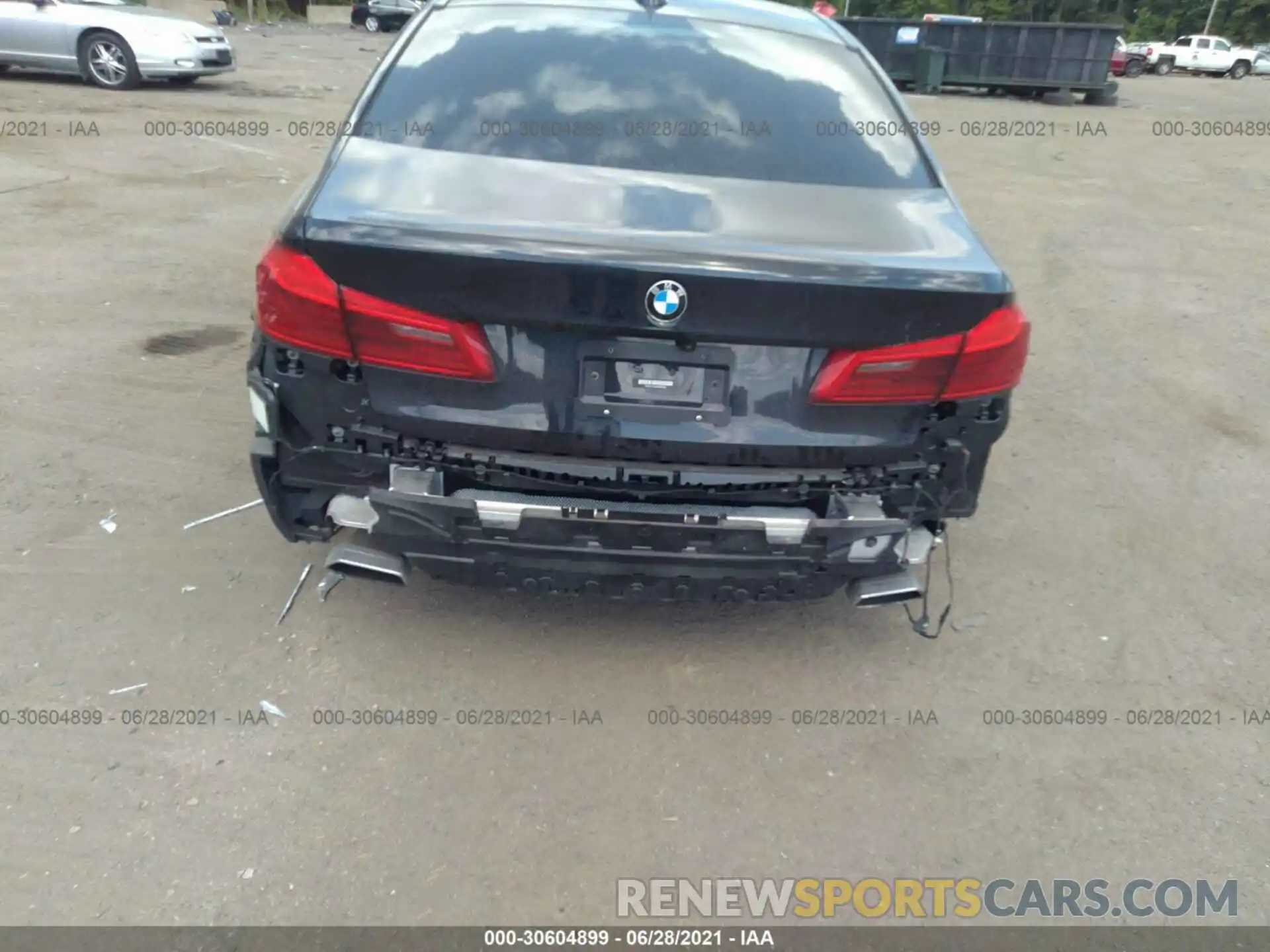 6 Photograph of a damaged car WBAJE7C52KWD55368 BMW 5 SERIES 2019