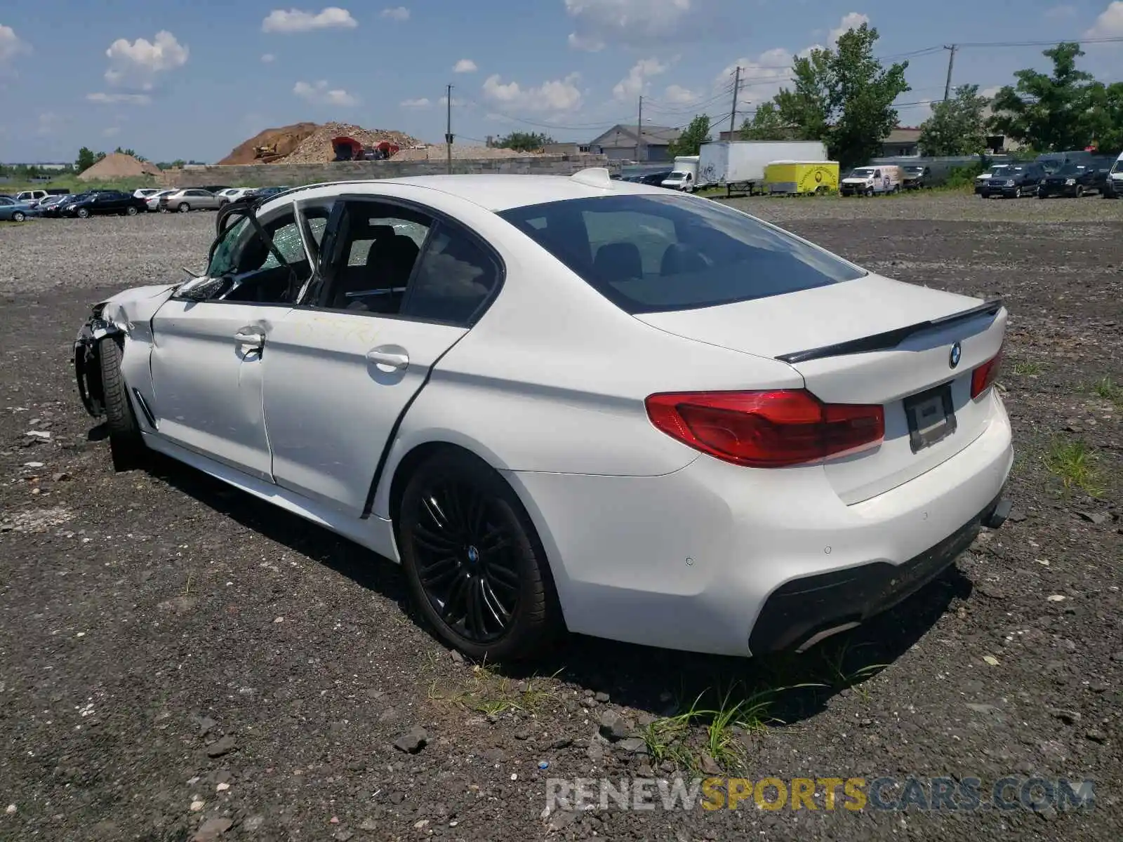 3 Photograph of a damaged car WBAJE7C52KWW14857 BMW 5 SERIES 2019