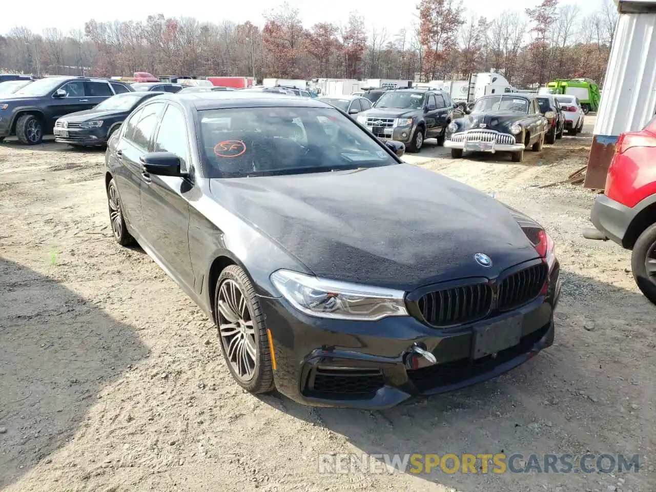 1 Photograph of a damaged car WBAJE7C52KWW17628 BMW 5 SERIES 2019