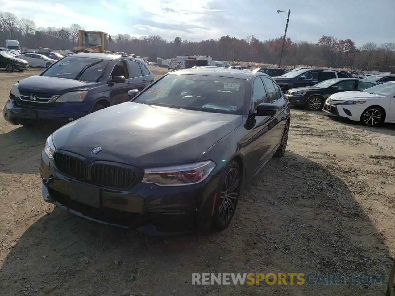 2 Photograph of a damaged car WBAJE7C52KWW17628 BMW 5 SERIES 2019