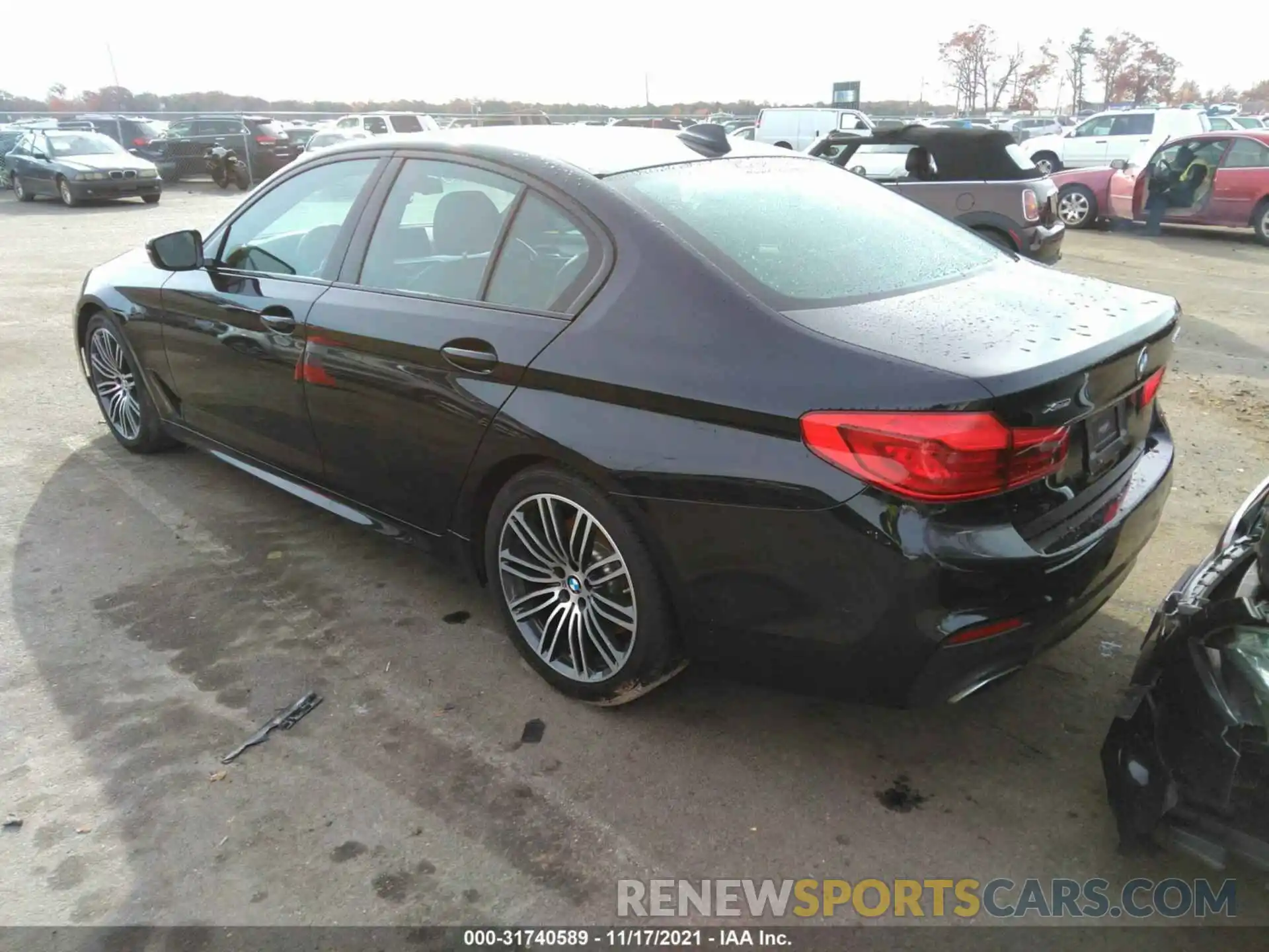 3 Photograph of a damaged car WBAJE7C52KWW20660 BMW 5 SERIES 2019