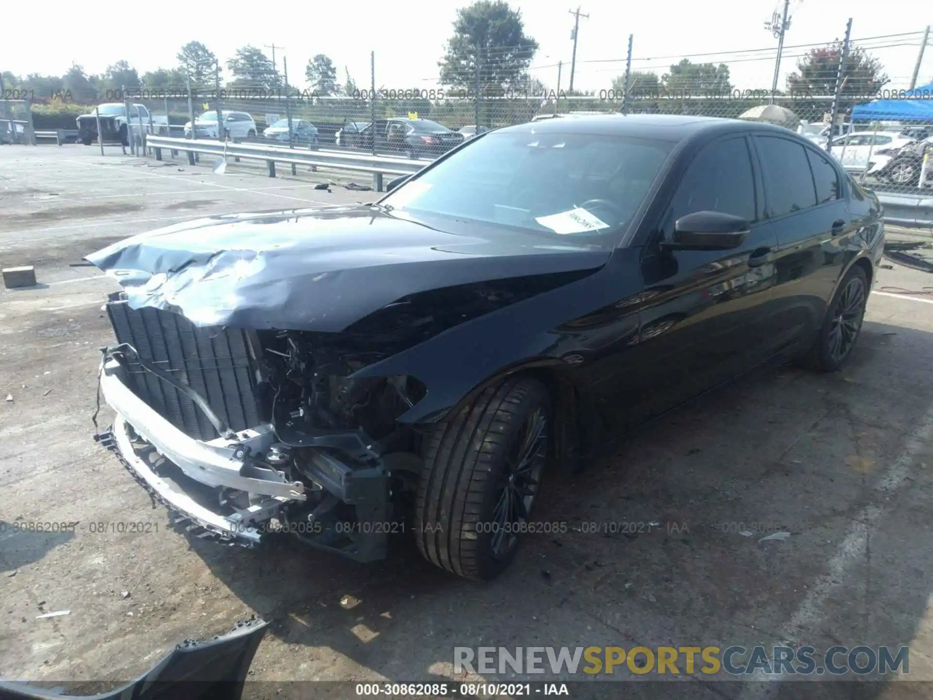 2 Photograph of a damaged car WBAJE7C52KWW31092 BMW 5 SERIES 2019