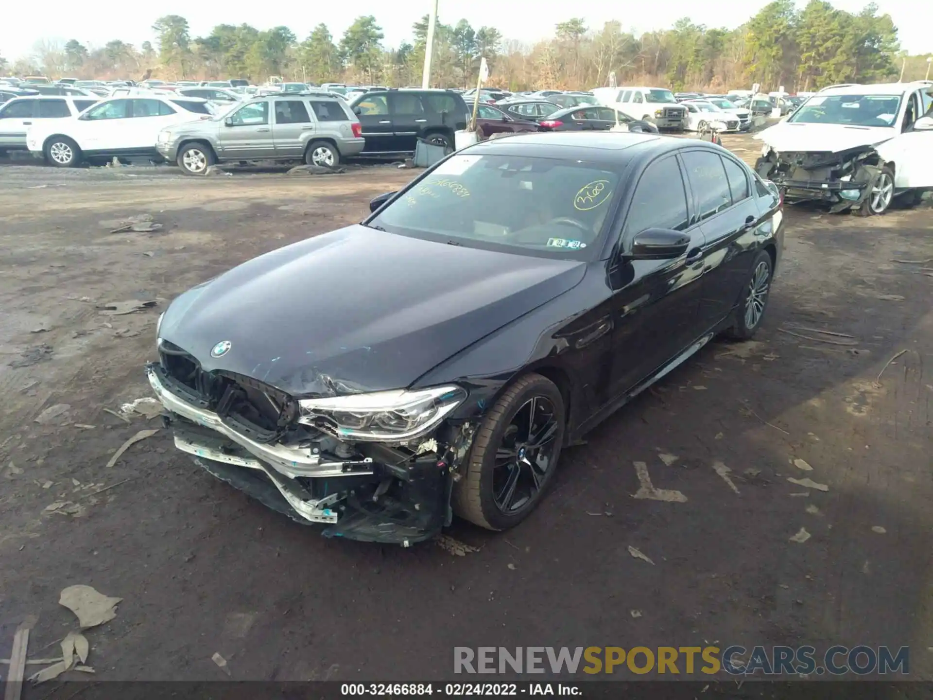 2 Photograph of a damaged car WBAJE7C53KWD55802 BMW 5 SERIES 2019