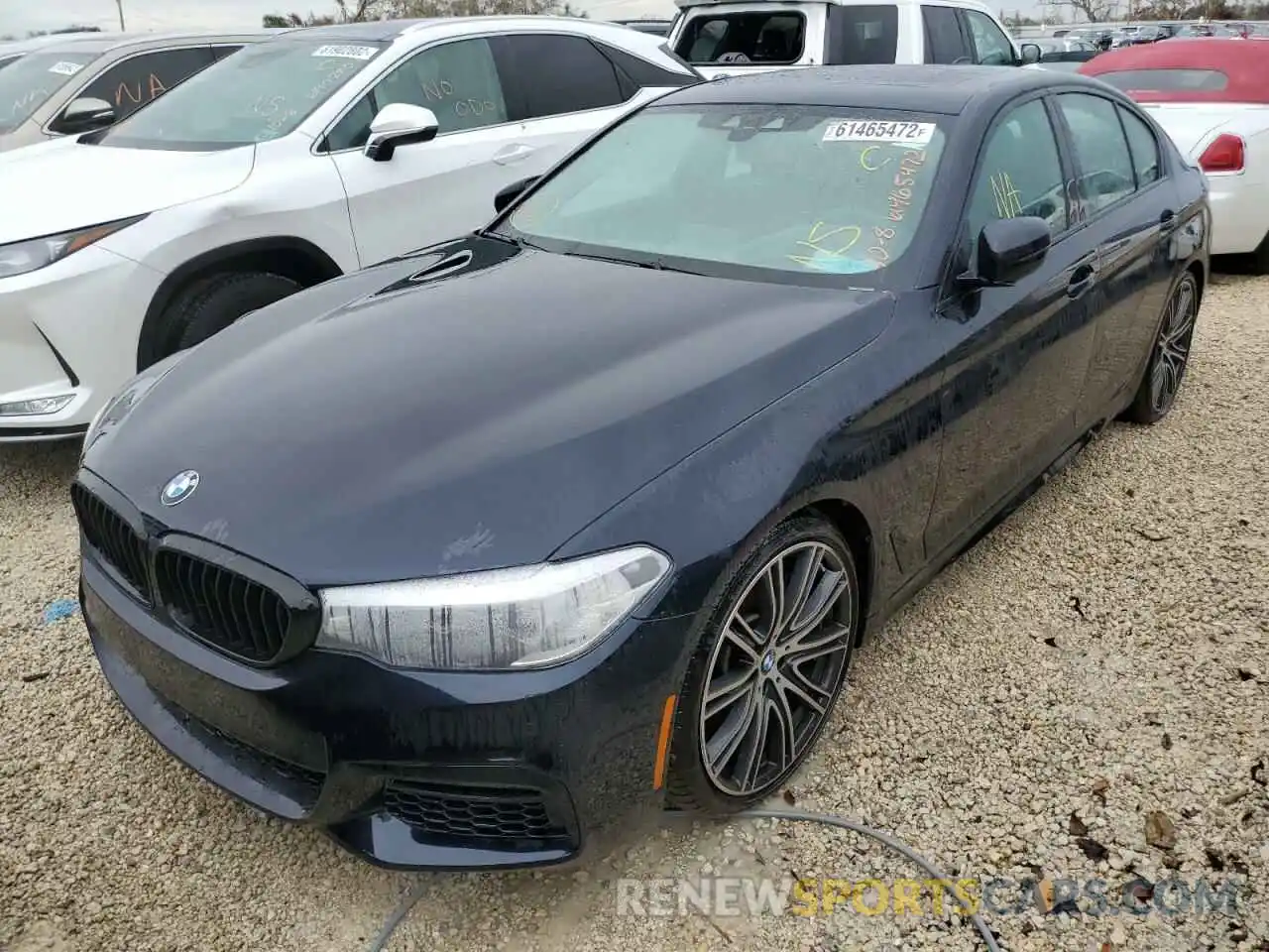 2 Photograph of a damaged car WBAJE7C53KWW19730 BMW 5 SERIES 2019