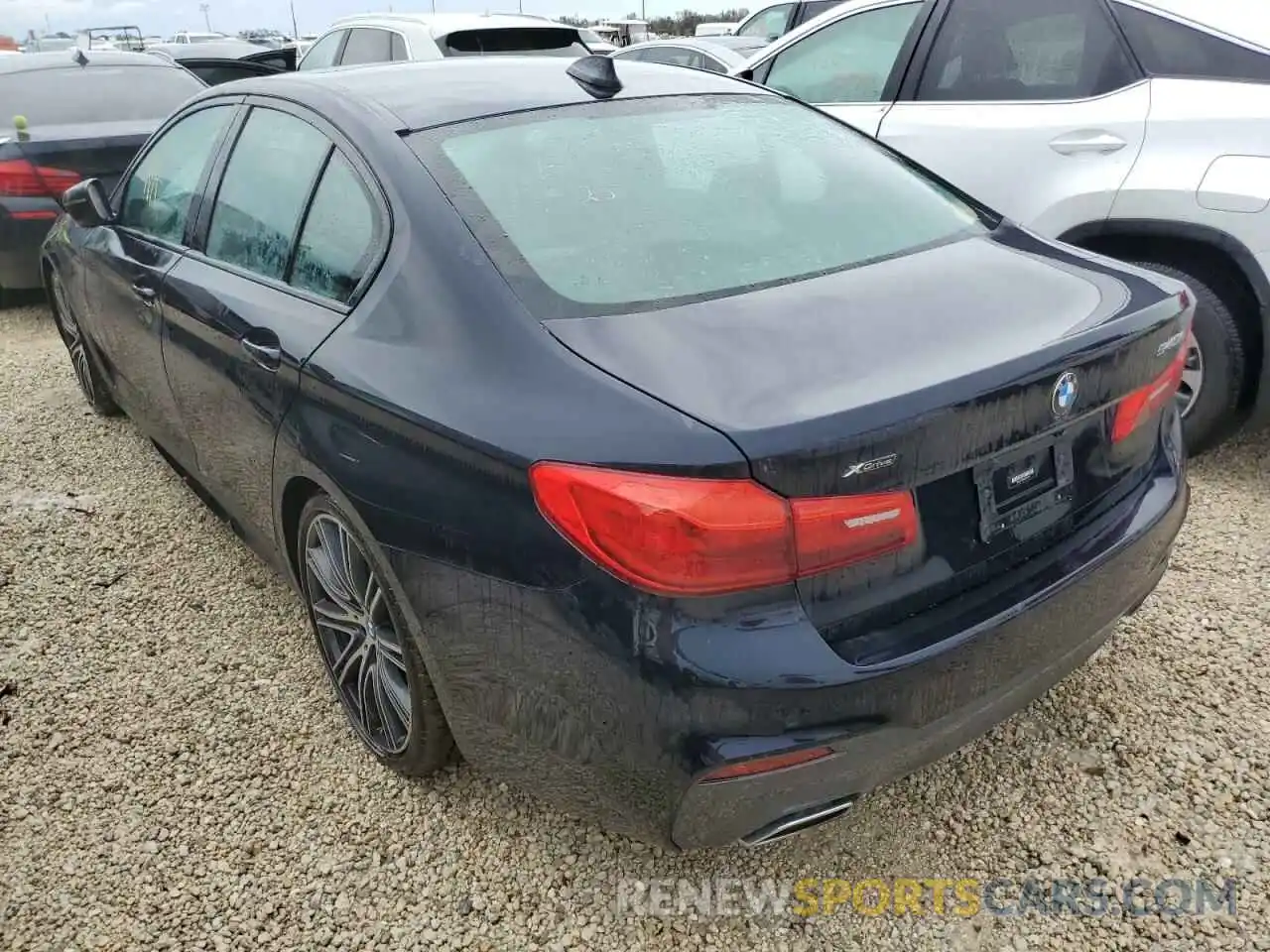 3 Photograph of a damaged car WBAJE7C53KWW19730 BMW 5 SERIES 2019