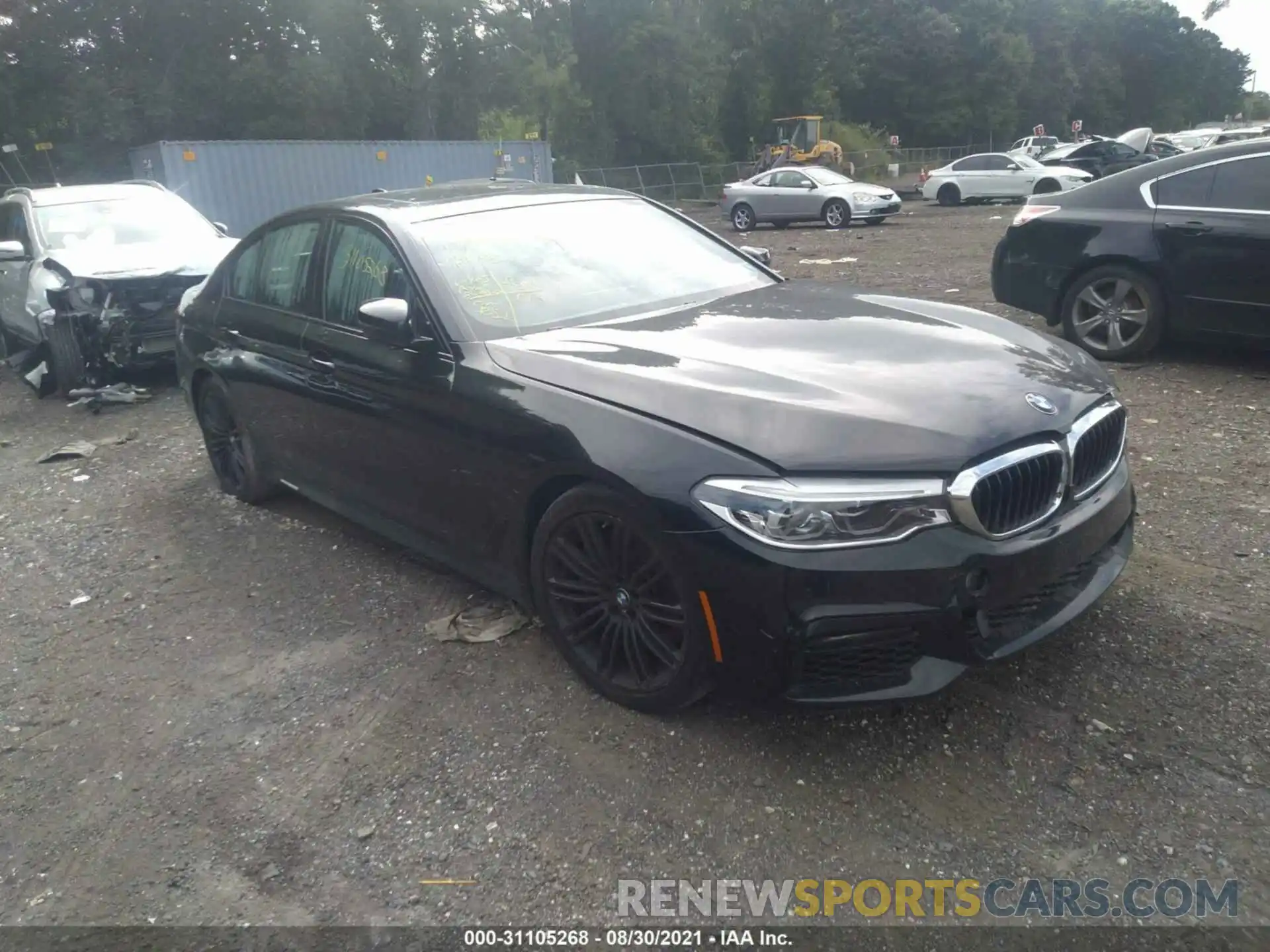 1 Photograph of a damaged car WBAJE7C53KWW20506 BMW 5 SERIES 2019