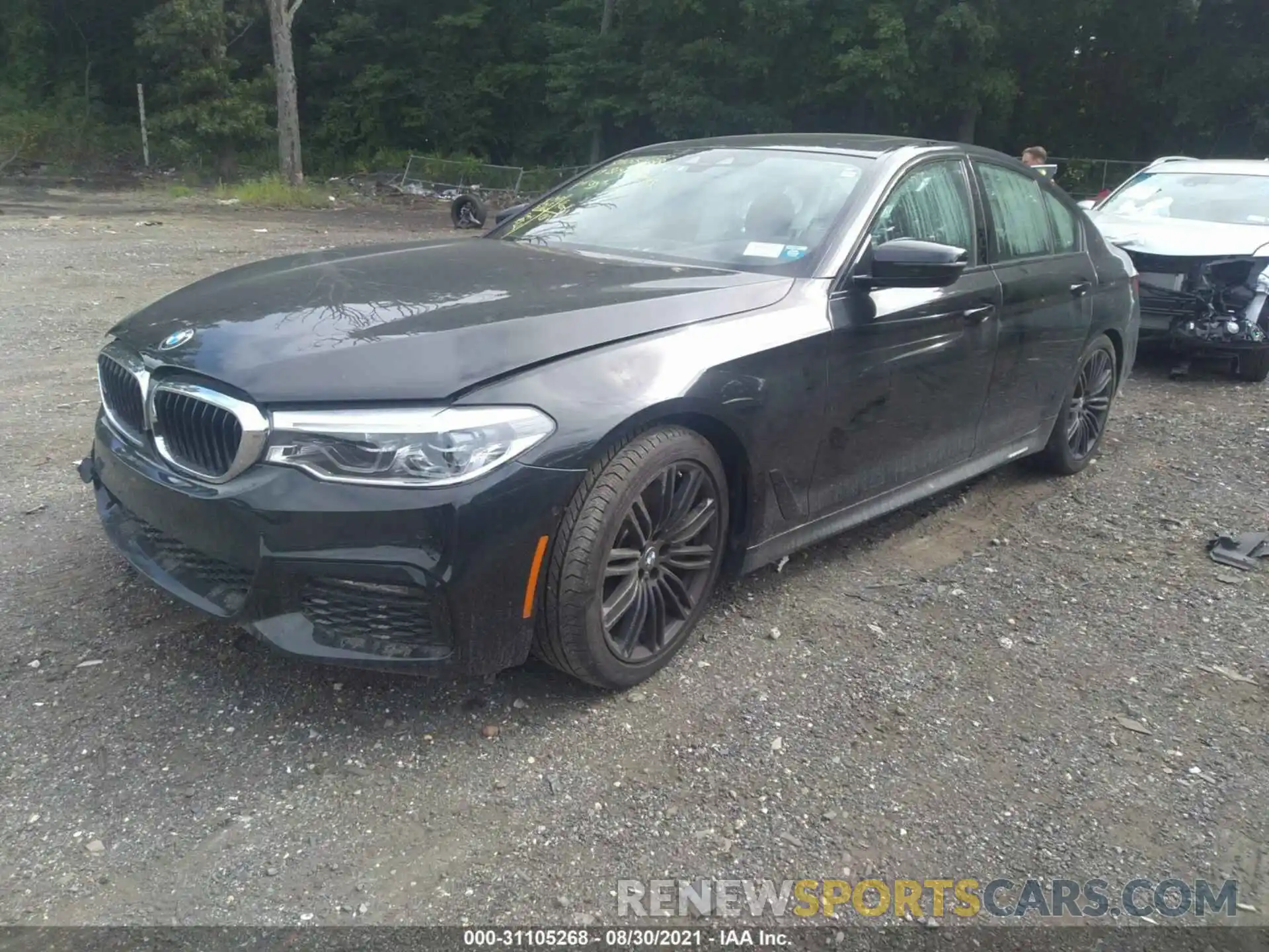 2 Photograph of a damaged car WBAJE7C53KWW20506 BMW 5 SERIES 2019