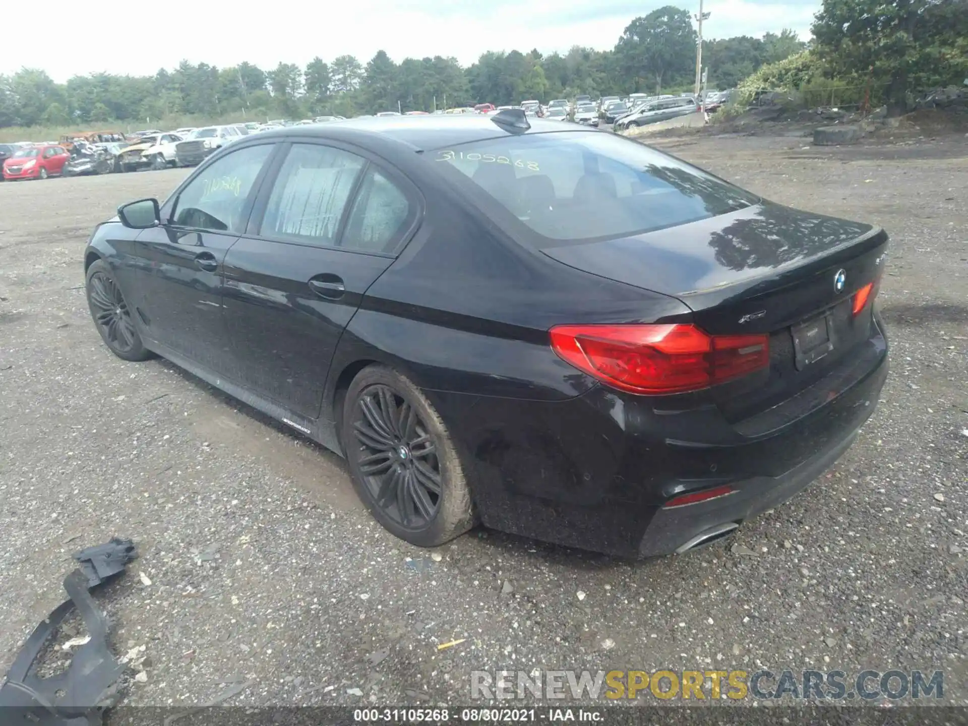 3 Photograph of a damaged car WBAJE7C53KWW20506 BMW 5 SERIES 2019