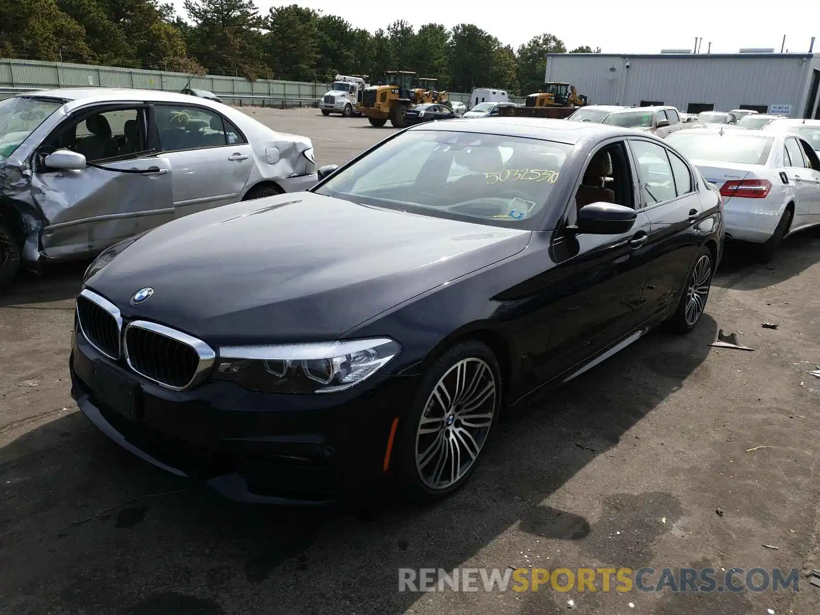 2 Photograph of a damaged car WBAJE7C53KWW20697 BMW 5 SERIES 2019