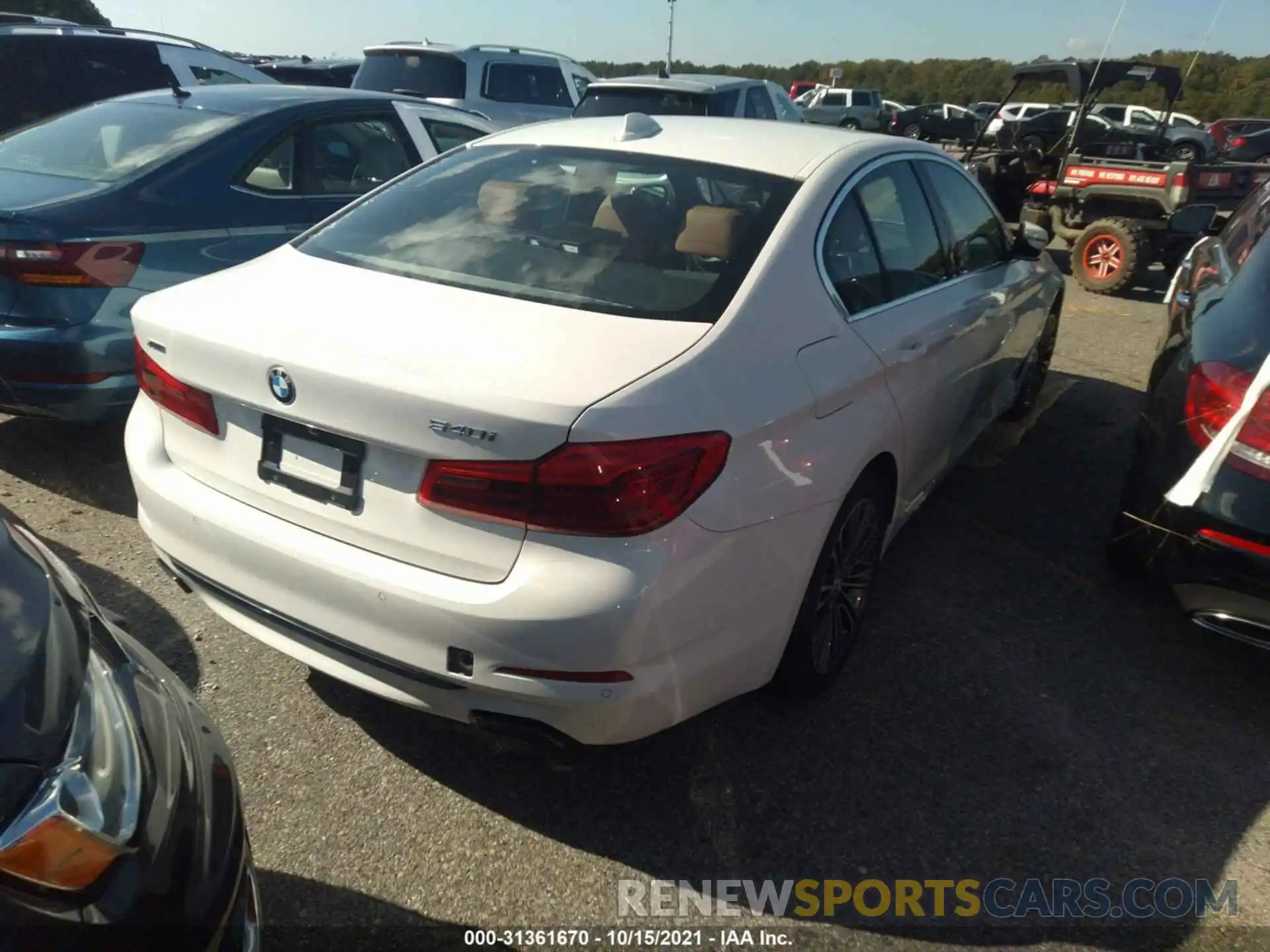 4 Photograph of a damaged car WBAJE7C54KWW00796 BMW 5 SERIES 2019