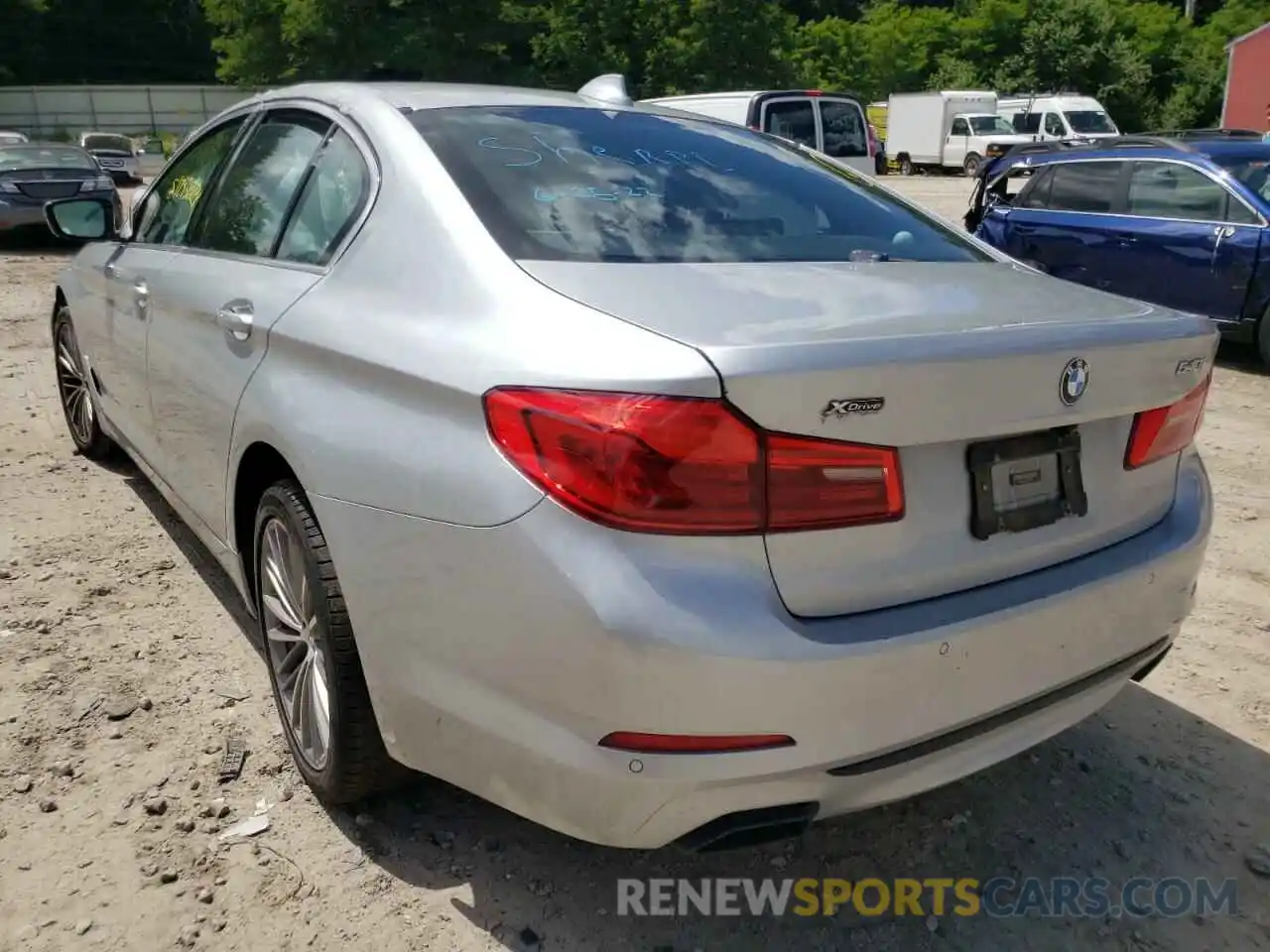 3 Photograph of a damaged car WBAJE7C54KWW07926 BMW 5 SERIES 2019