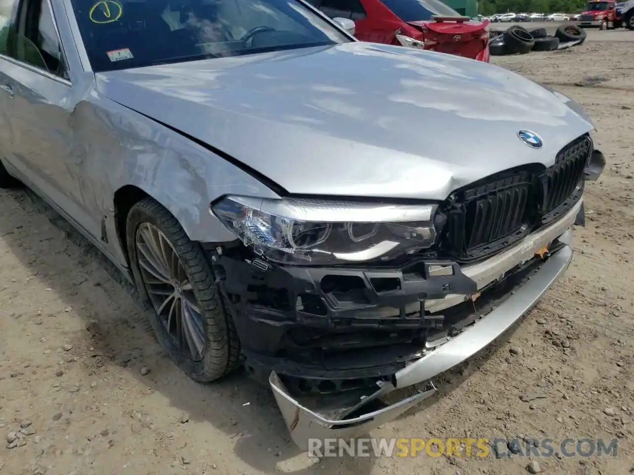 9 Photograph of a damaged car WBAJE7C54KWW07926 BMW 5 SERIES 2019