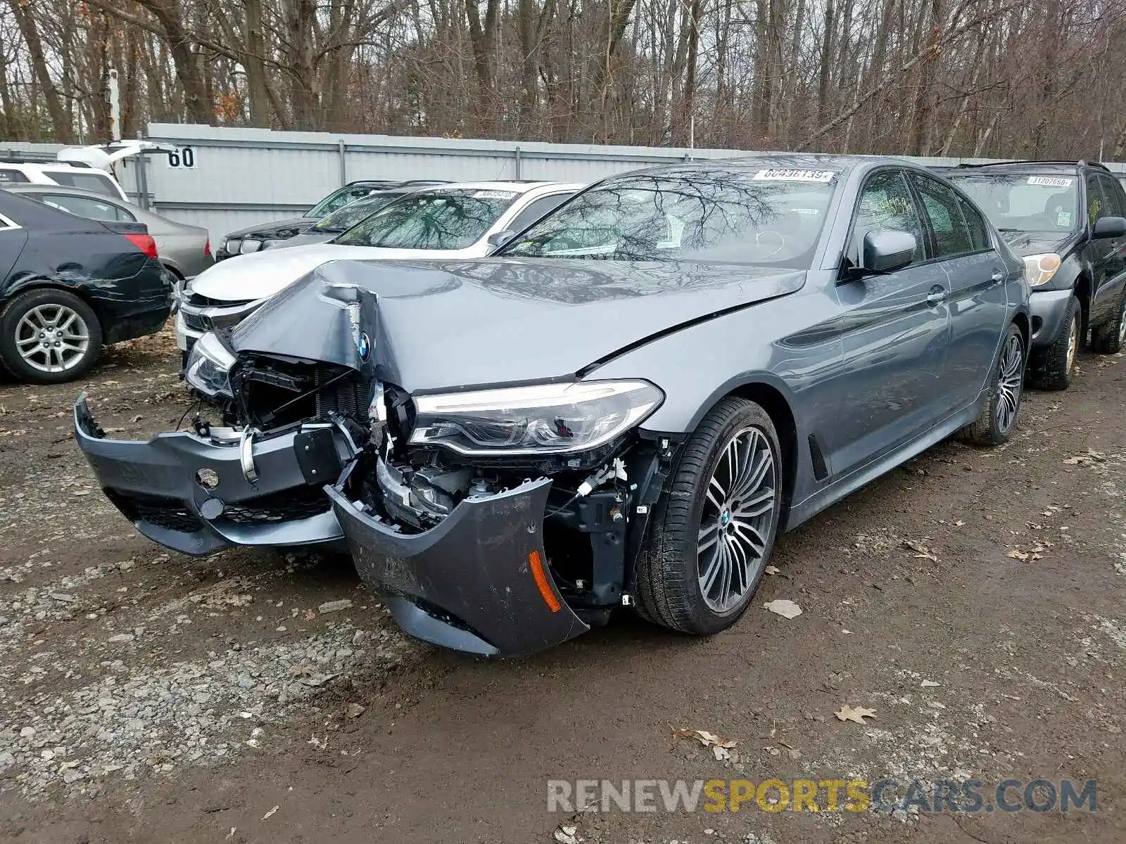 2 Photograph of a damaged car WBAJE7C54KWW46404 BMW 5 SERIES 2019