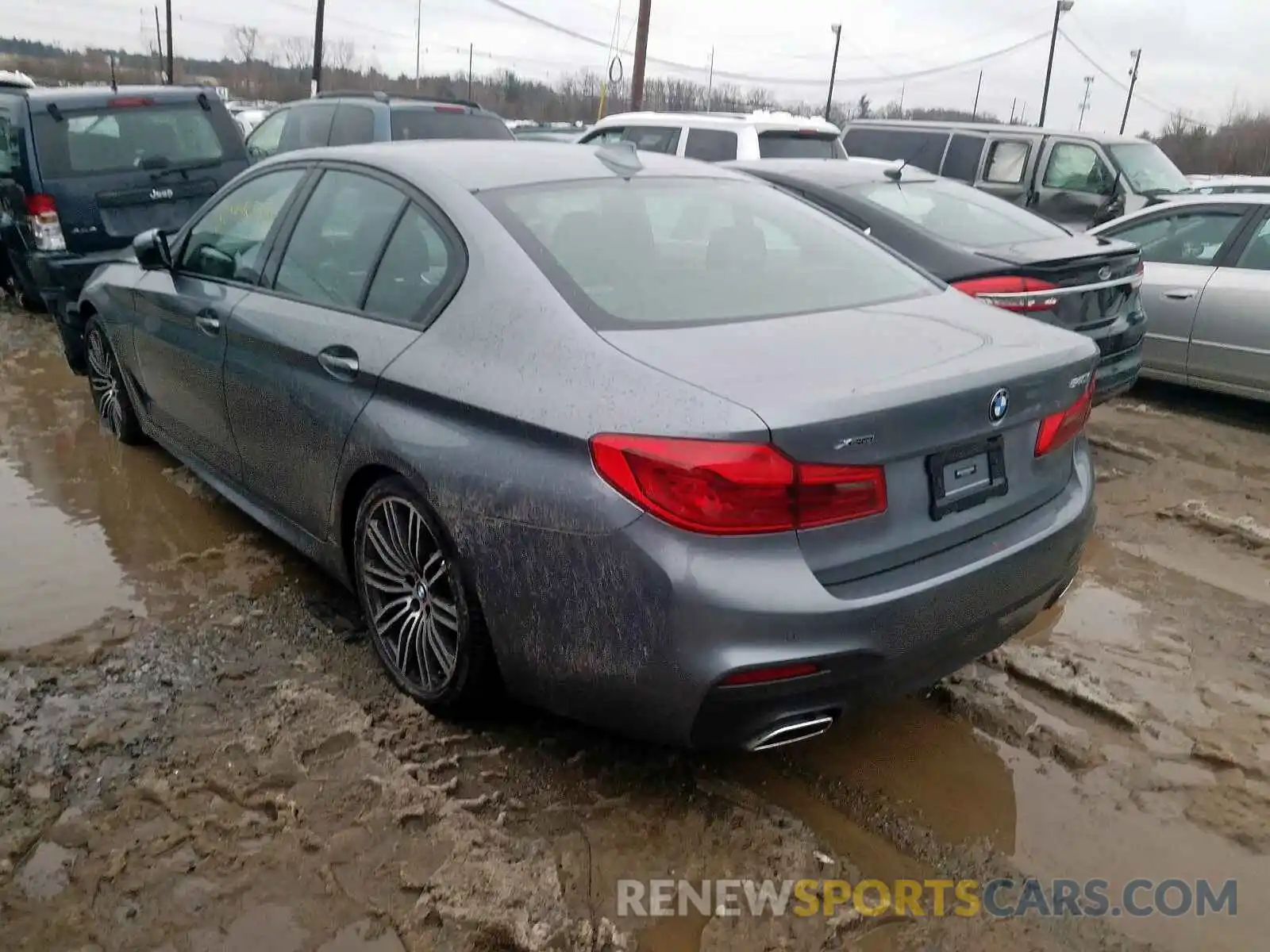 3 Photograph of a damaged car WBAJE7C54KWW46404 BMW 5 SERIES 2019