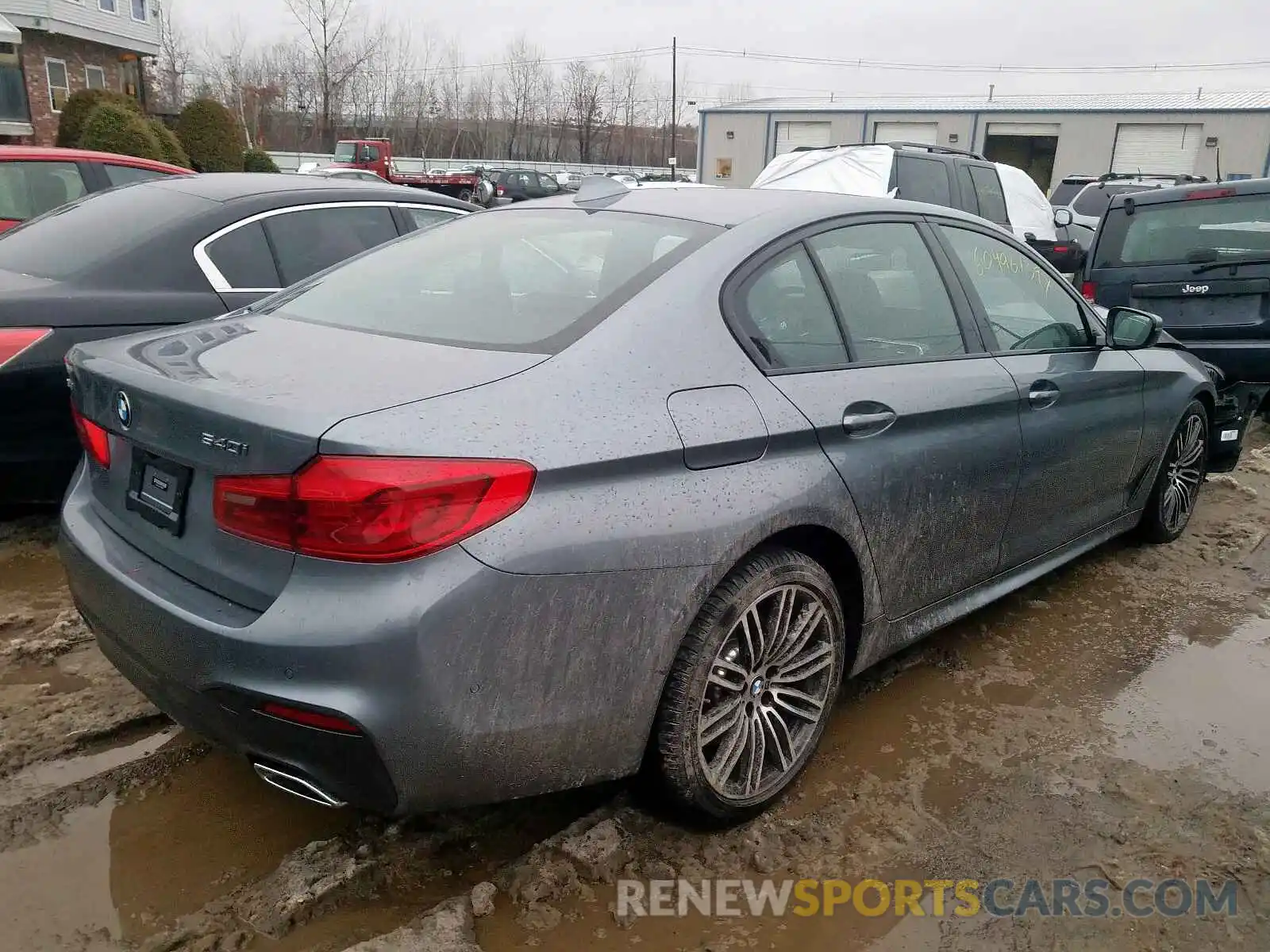 4 Фотография поврежденного автомобиля WBAJE7C54KWW46404 BMW 5 SERIES 2019