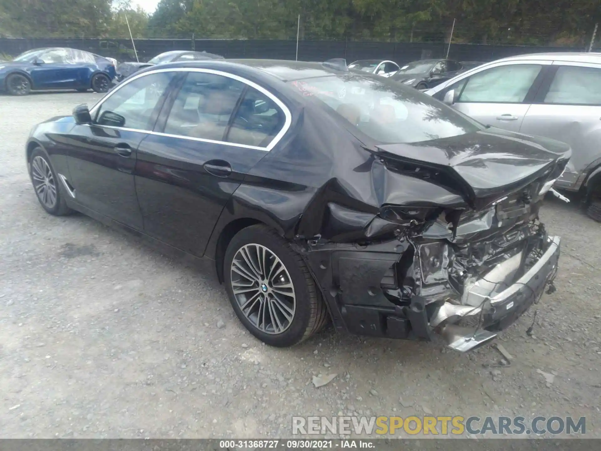 3 Photograph of a damaged car WBAJE7C55KWW16795 BMW 5 SERIES 2019