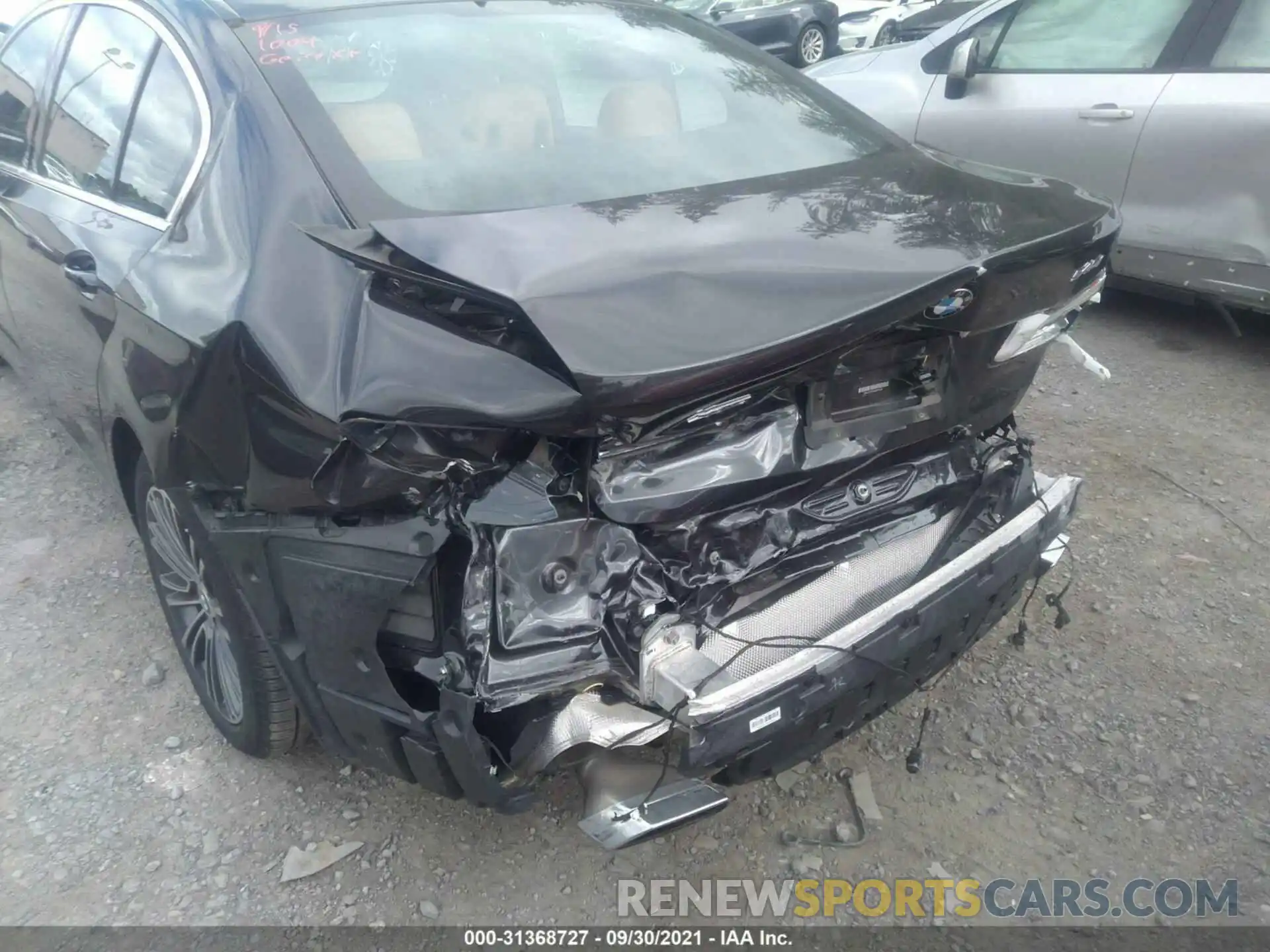 6 Photograph of a damaged car WBAJE7C55KWW16795 BMW 5 SERIES 2019