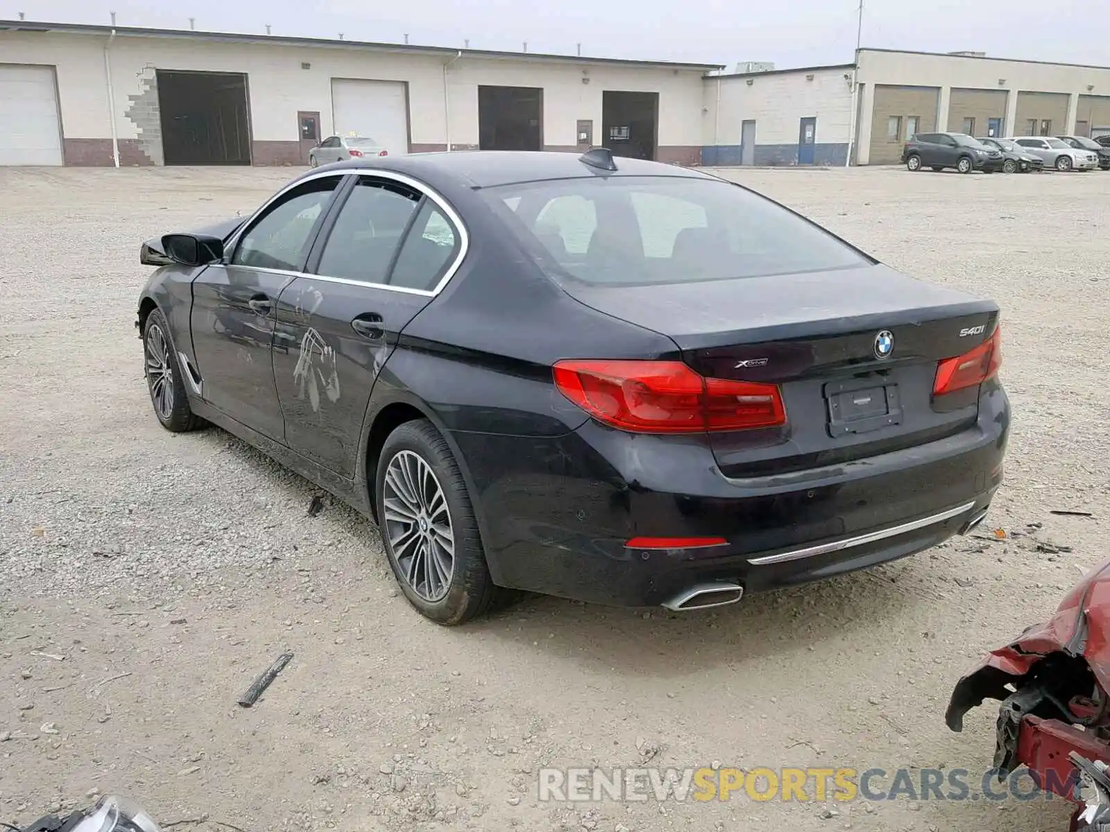 3 Фотография поврежденного автомобиля WBAJE7C55KWW16909 BMW 5 SERIES 2019