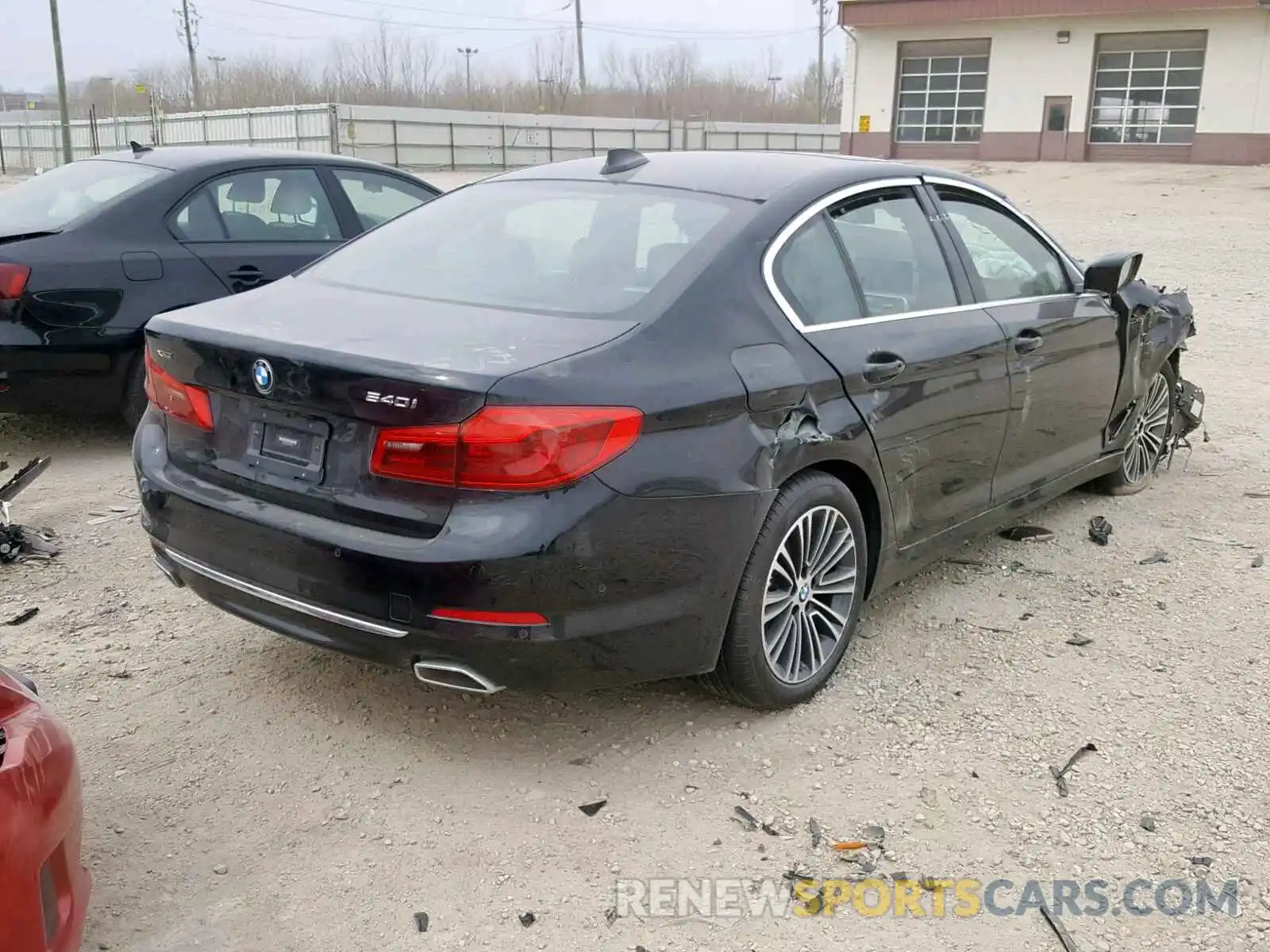 4 Фотография поврежденного автомобиля WBAJE7C55KWW16909 BMW 5 SERIES 2019