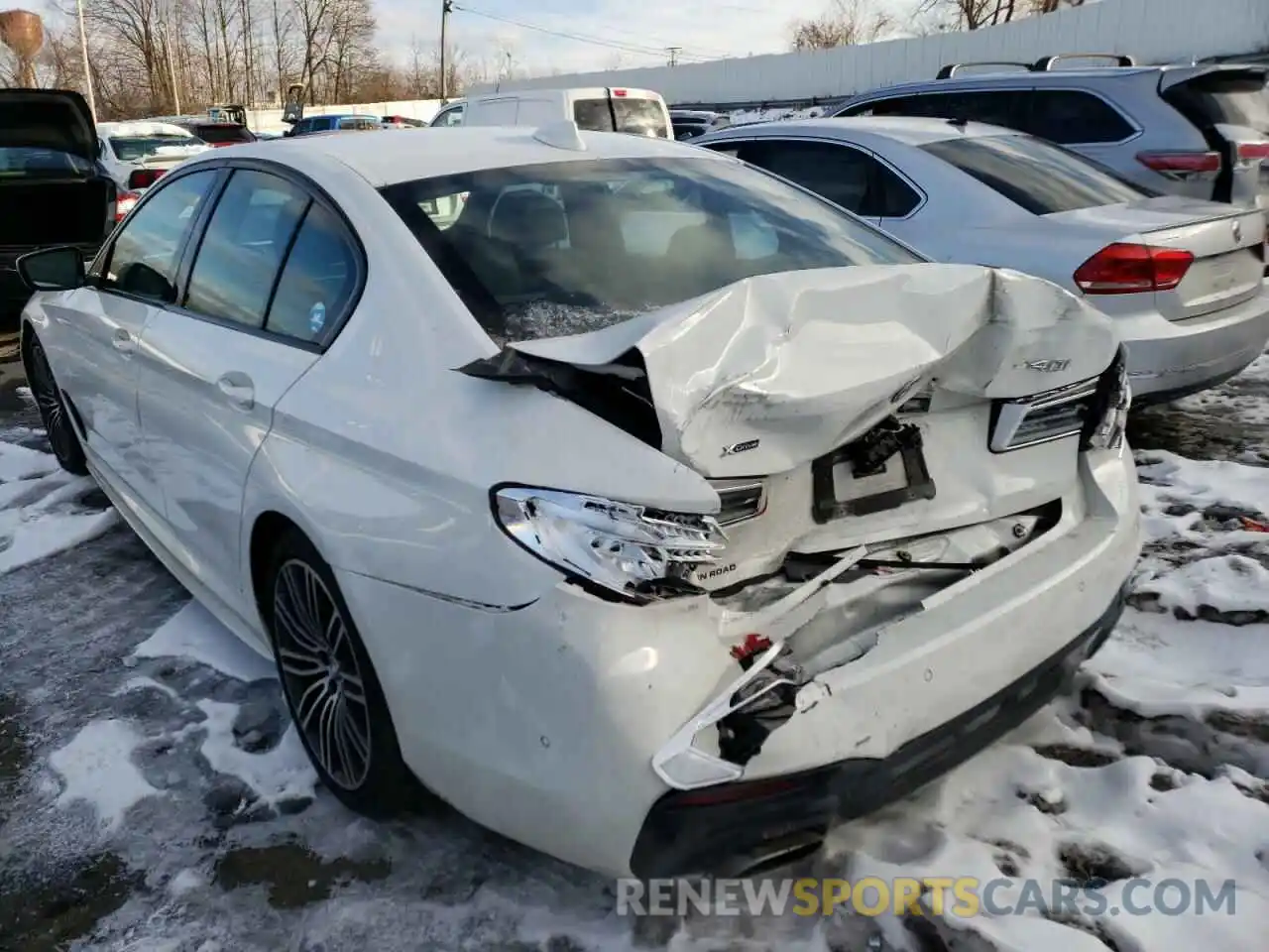 3 Photograph of a damaged car WBAJE7C55KWW43298 BMW 5 SERIES 2019