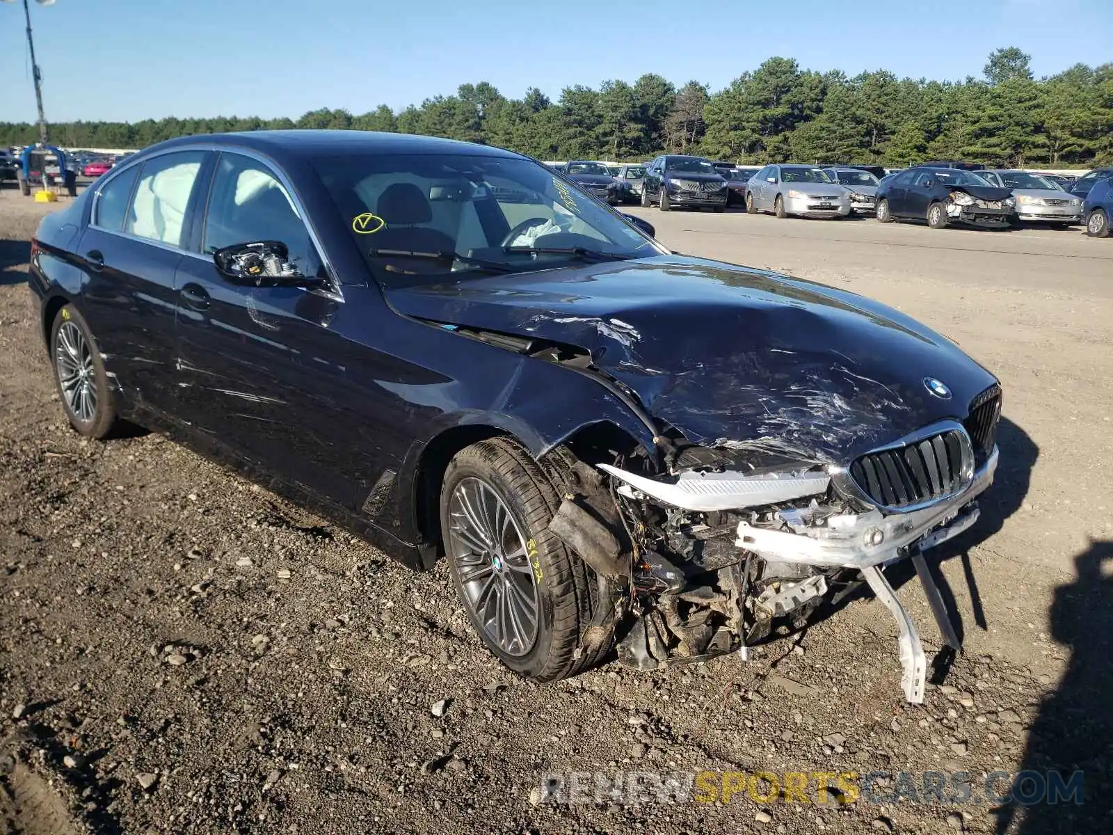 1 Photograph of a damaged car WBAJE7C56KG892574 BMW 5 SERIES 2019