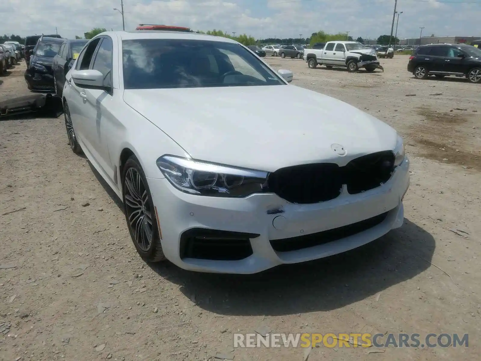 1 Photograph of a damaged car WBAJE7C56KG892803 BMW 5 SERIES 2019