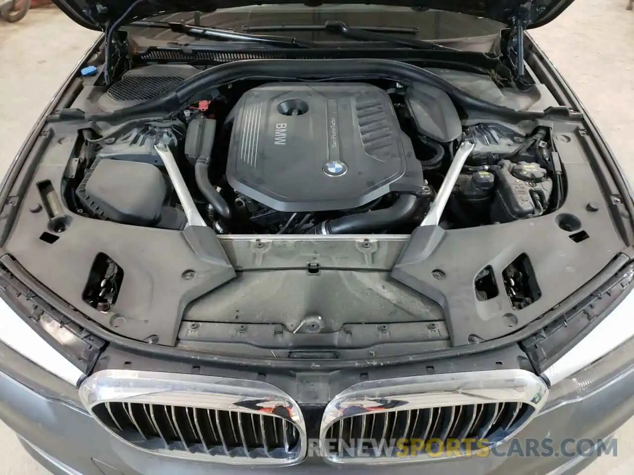 7 Фотография поврежденного автомобиля WBAJE7C57KG892745 BMW 5 SERIES 2019