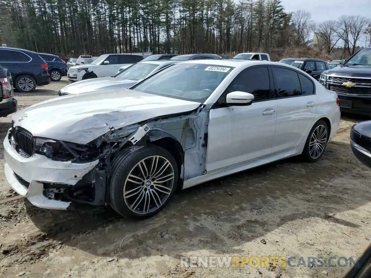 1 Photograph of a damaged car WBAJE7C57KWW20962 BMW 5 SERIES 2019