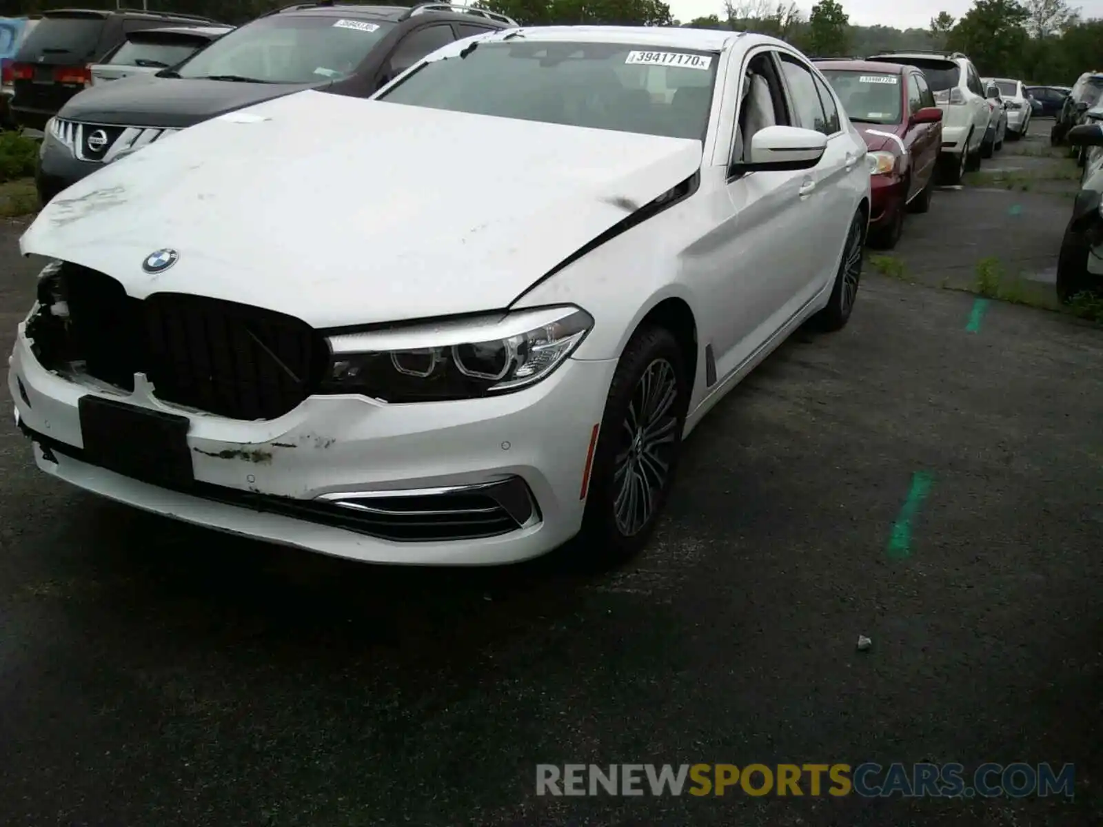 2 Photograph of a damaged car WBAJE7C57KWW24557 BMW 5 SERIES 2019