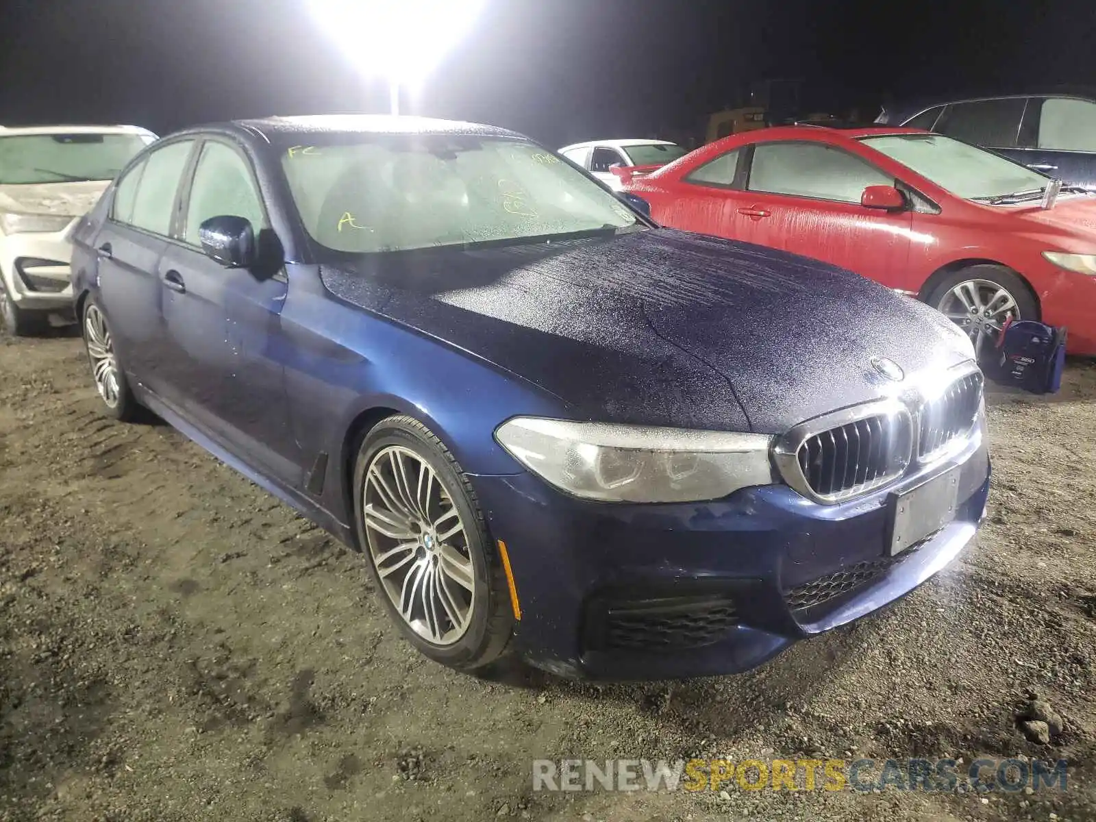 1 Photograph of a damaged car WBAJE7C57KWW24963 BMW 5 SERIES 2019