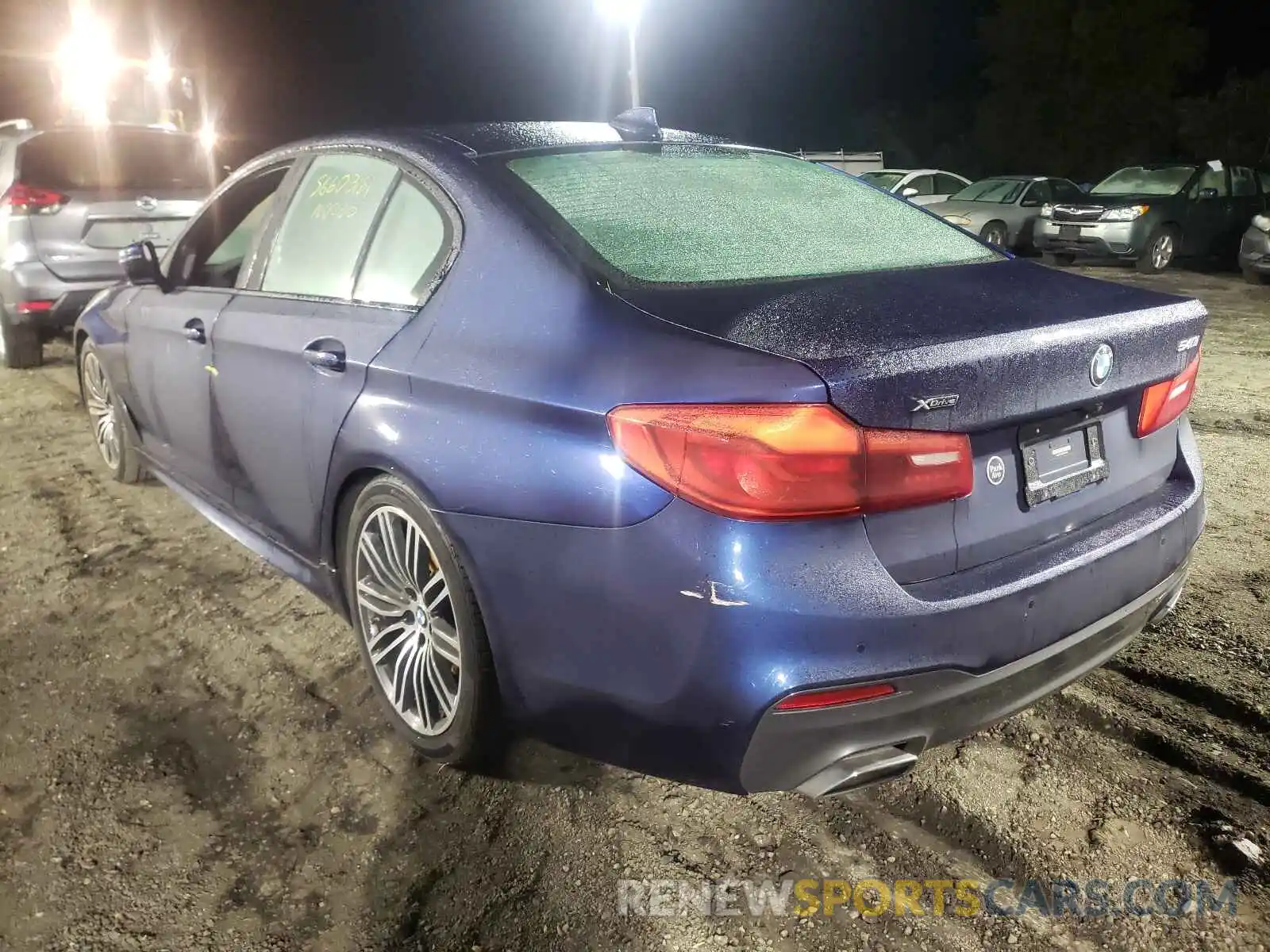 3 Photograph of a damaged car WBAJE7C57KWW24963 BMW 5 SERIES 2019