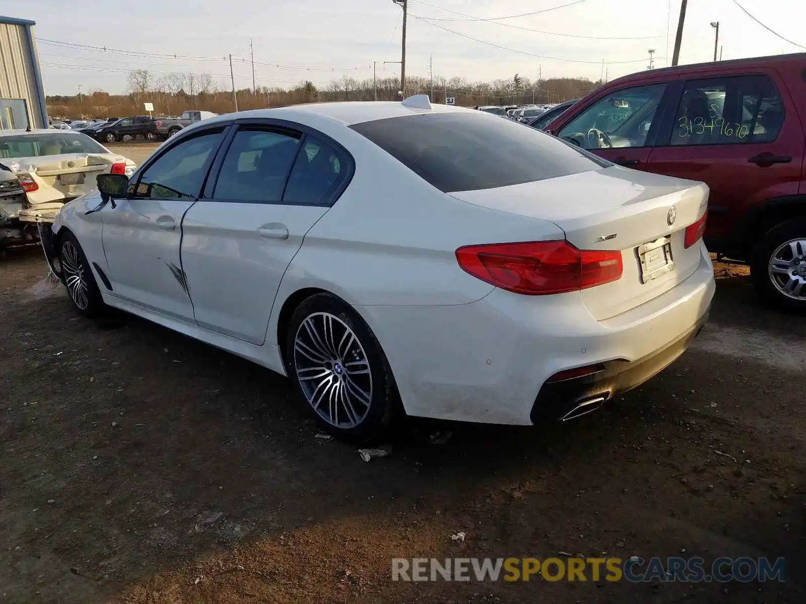 3 Photograph of a damaged car WBAJE7C57KWW33419 BMW 5 SERIES 2019